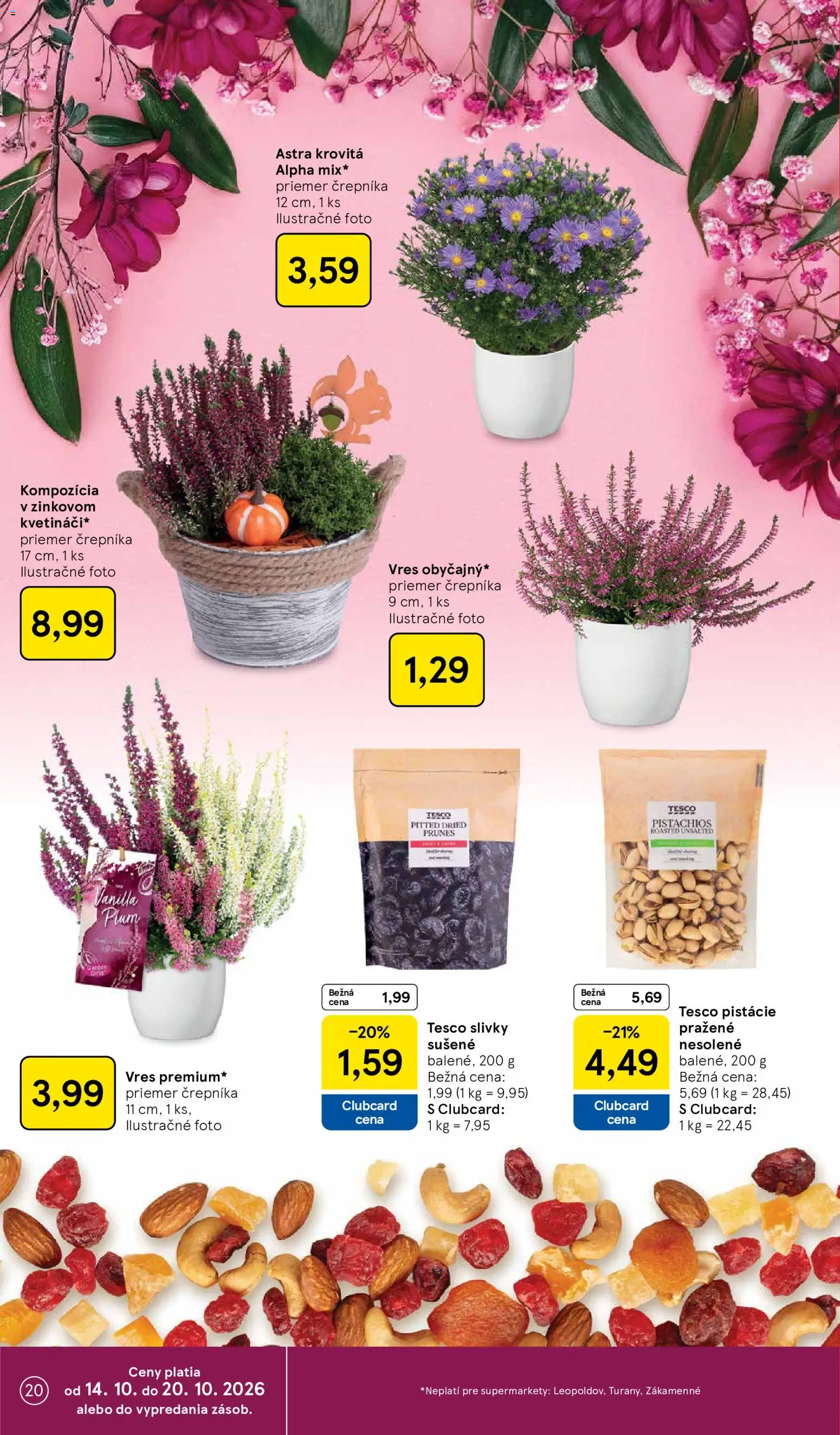 Nové Tesco akcie – leták je platný od 14.10.2026 | Strana: 20