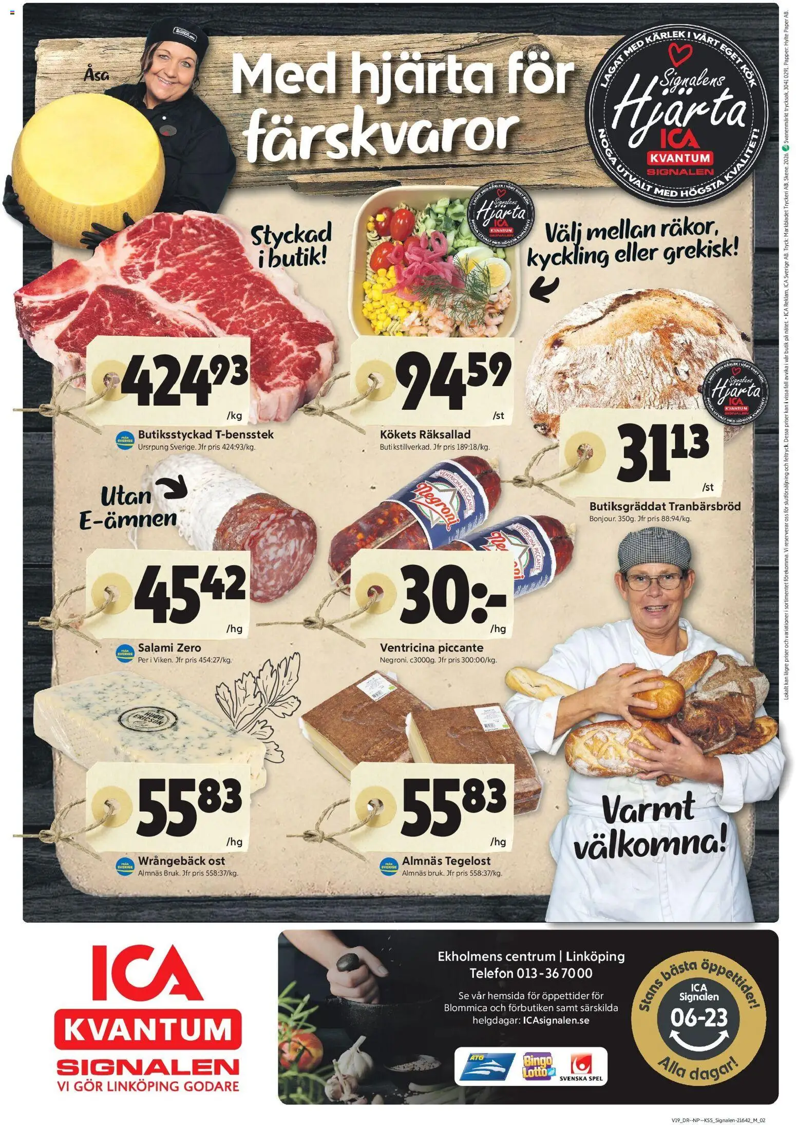 ICA Kvantum reklamblad aktuell från 04.05.2026 | Sida: 10 | Produkter: Salami, Papper, Telefon, Spel