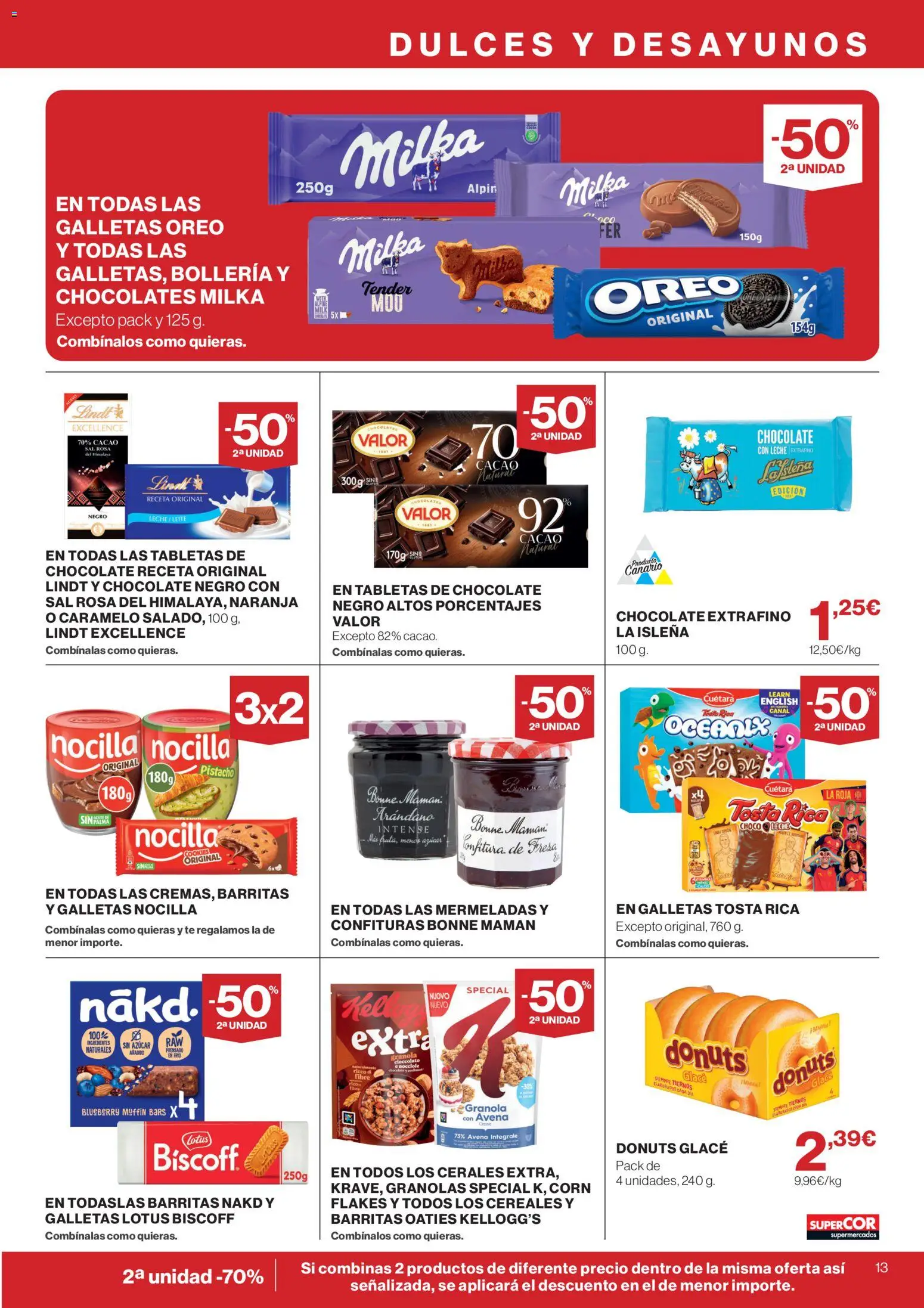 Supercor Canarias │ válido desde el 10/09/2026 | Página: 13 | Productos: Lotus, Azúcar, Sal, Cacao