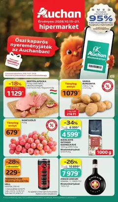 Auchan akciós újság Szolnok - amely érvényes a következő dátumtól: 2026.10.15.