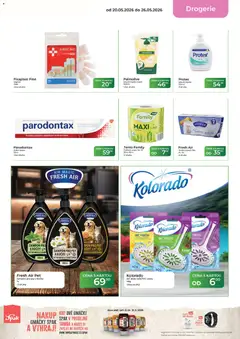 Náhled letáku Tamda Foods leták od 20.05.2026 | Strana: 55 | Produkty: Parodontax, Toaletní papír, Blok, Drogerie