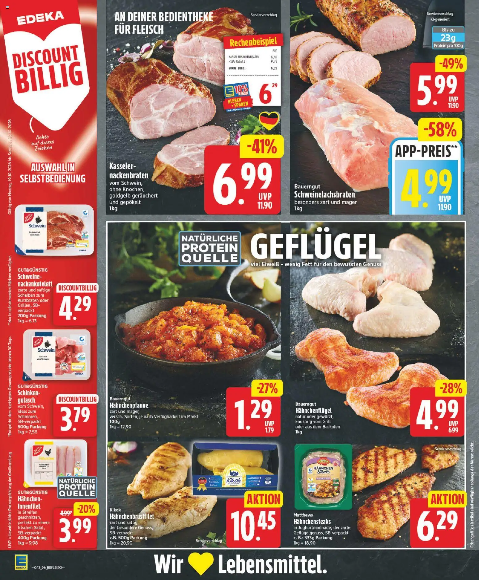 Edeka Prospekt – gültig ab 19.10.2026 | Seite: 6