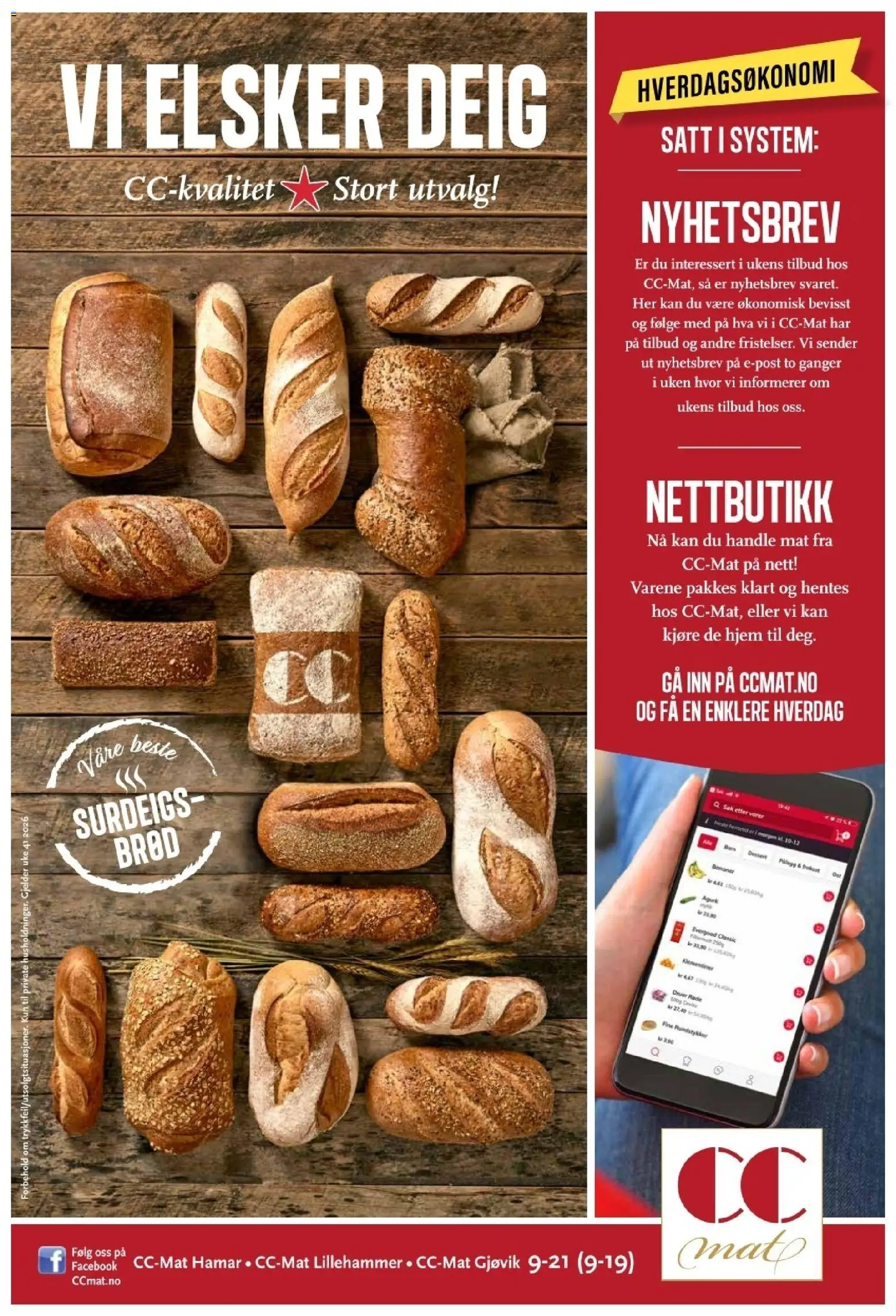 {H1} | Side: 8 | Produkter: Deig, Brød, Rundstykker, Mat