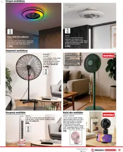 Náhled letáku Bauhaus leták od 26.06.2026 | Strana: 21 | Produkty: Kabel, Ventilátor, Sloupový ventilátor, LED