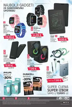Tommy Super ponuda za školarce - Pregled kataloga iz trgovine Tommy, vrijedi od 20.08.2026 | Stranica: 20 | Proizvodi: Tablet, Žarulje, Pametni sat, Sat