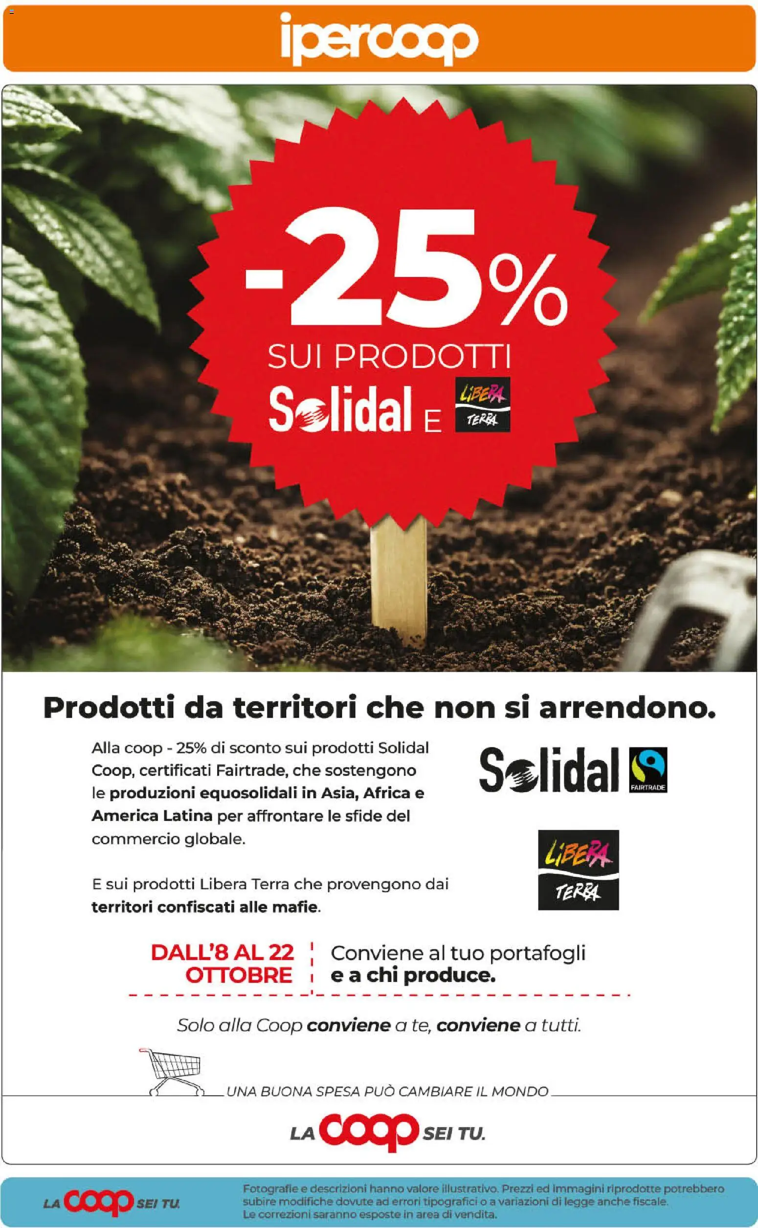 Volantino Ipercoop del 13/10/2026 | Pagina: 60 | Prodotti: Terra