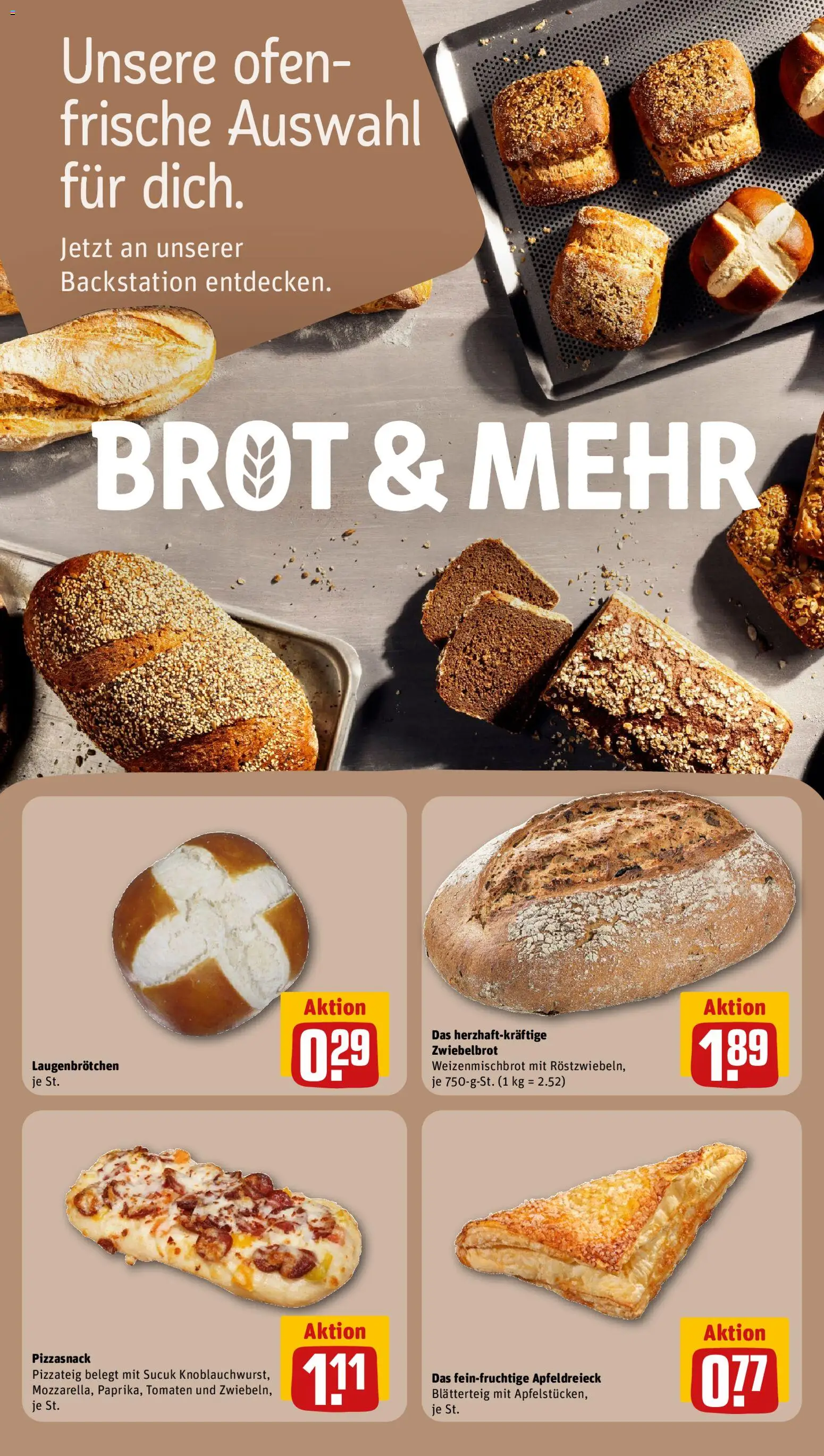 Rewe ihr Kaufpark Prospekt – gültig ab 02.11.2026 | Seite: 33 | Produkte: Ofen, Tomaten, Brot
