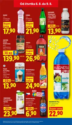 Náhled letáku ARGUS Nealko, 0,5 l, pivo světlé nealkoholické od 06.08.2026 | Strana: 25