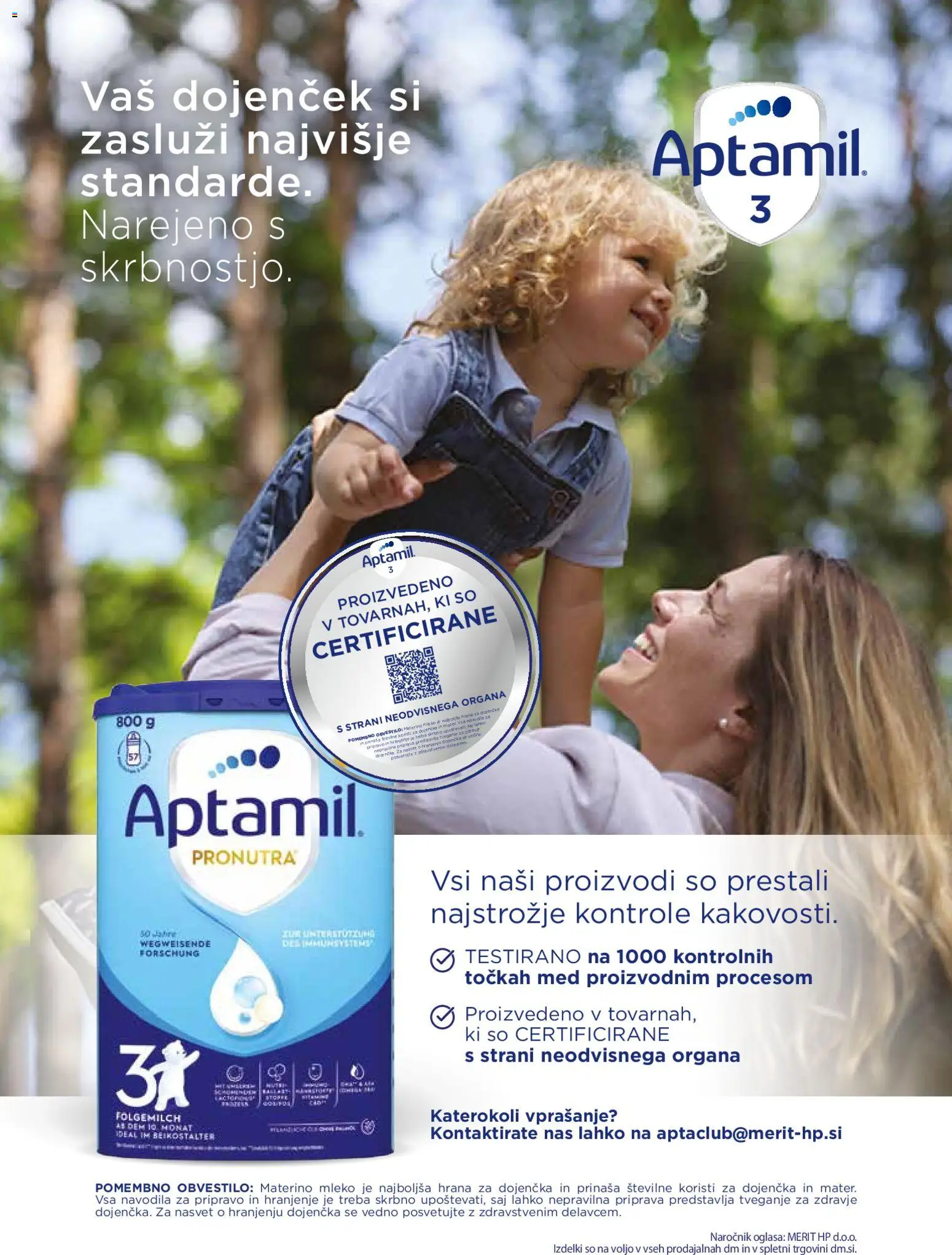 Novi DM Drogerie Markt katalog ponudbe – veljaven od 01.07.2026 | Stran: 57 | Izdelki: Mleko