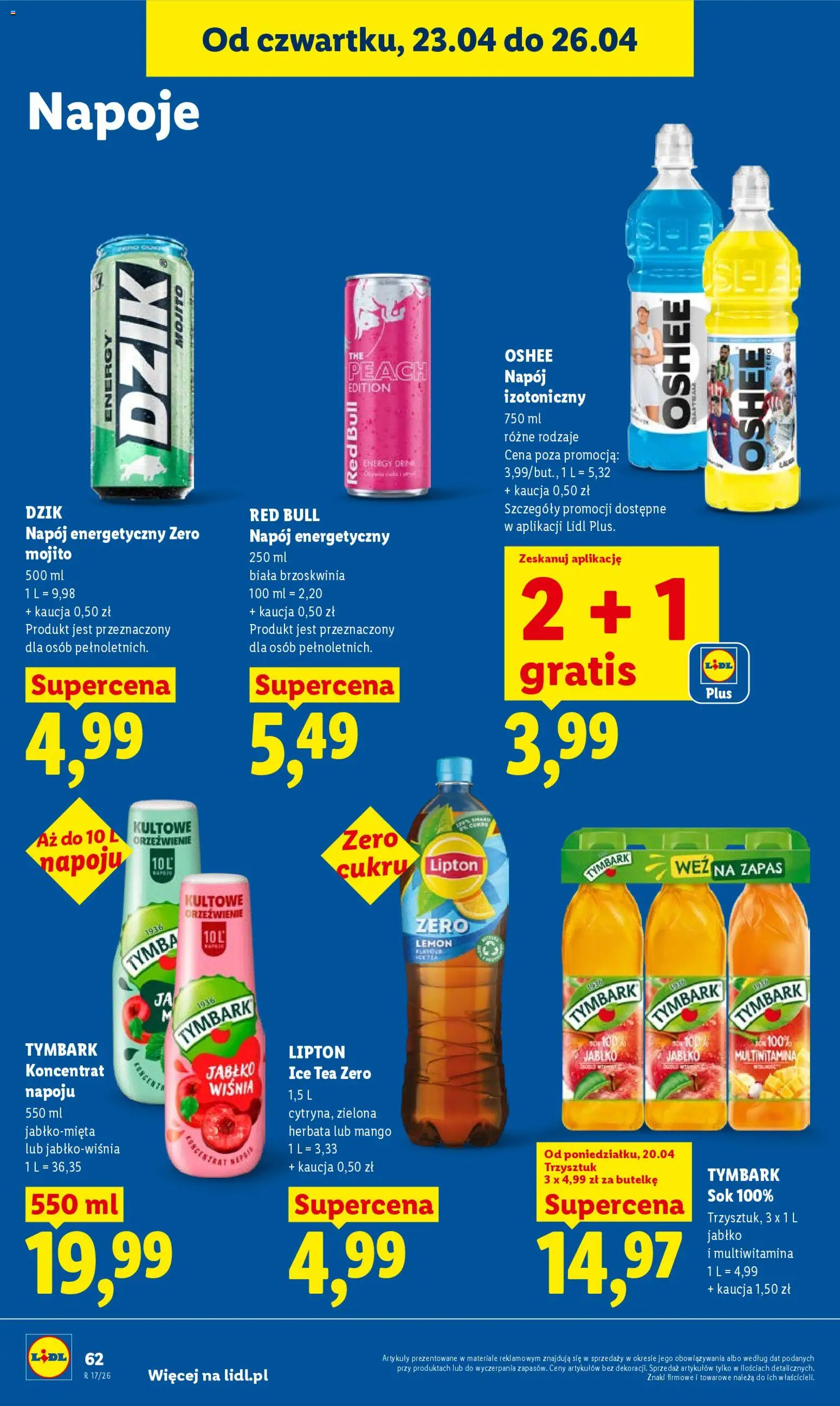Lidl Polsko leták od 23.04.2026 - akční nabídka