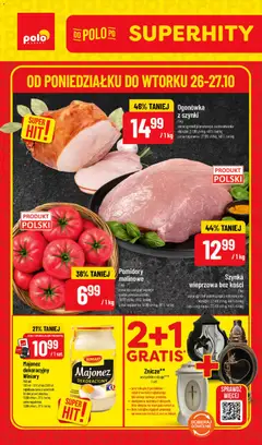 Pogląd oferty "POLOmarket gazetka - Super Hity" - ważna od 26.10.2026
