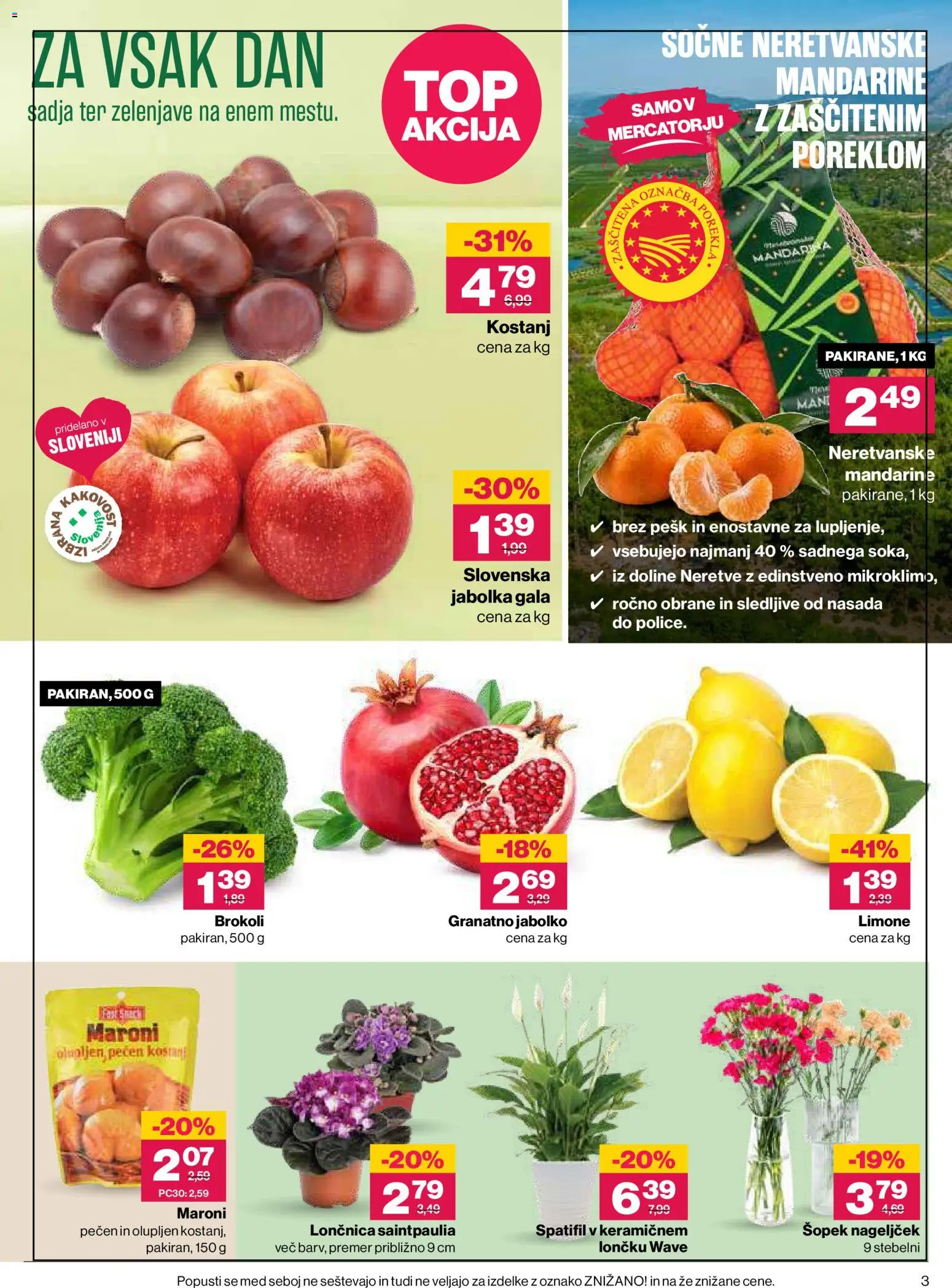 Novi Mercator katalog ponudbe – veljaven od 15.10.2026 | Stran: 3