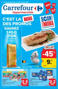 Carrefour Hypermarché Promotions de la semaine - Voorbeeld van een folder van Carrefour, geldig van 30/09/2026