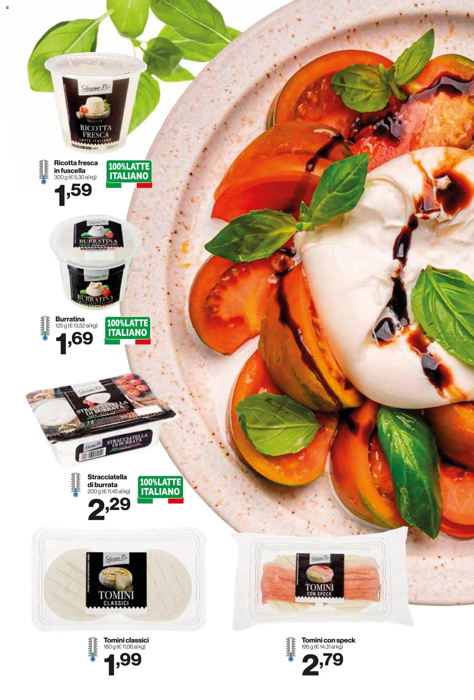Volantino IN's del 20.05.2026 | Pagina: 9 | Prodotti: Speck, Ricotta, Burrata, Stracciatella