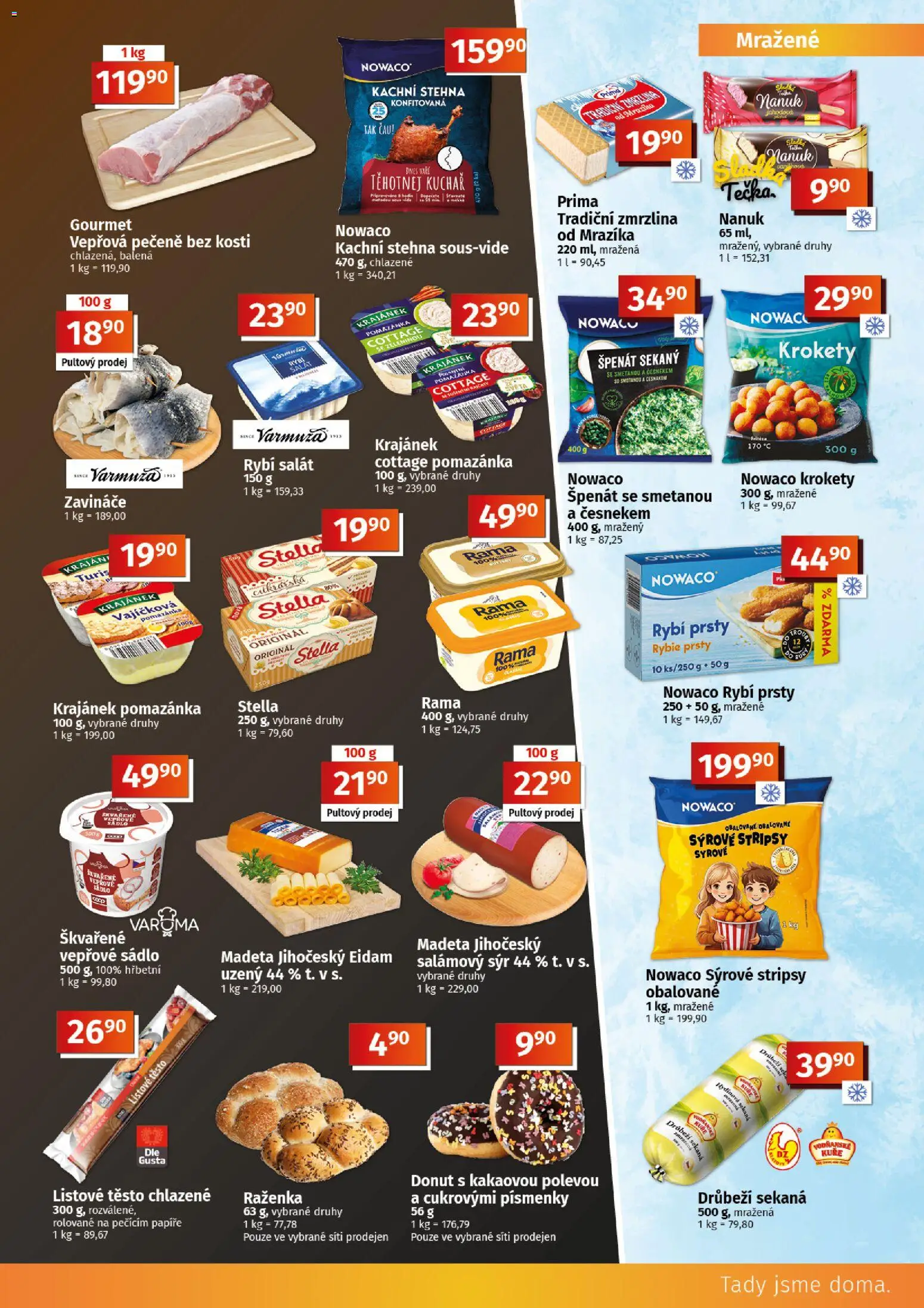Coop leták - Tuty od 26.08.2026 | Strana: 3 | Produkty: Nanuk, Donut, Vepřové sádlo, Rybí prsty