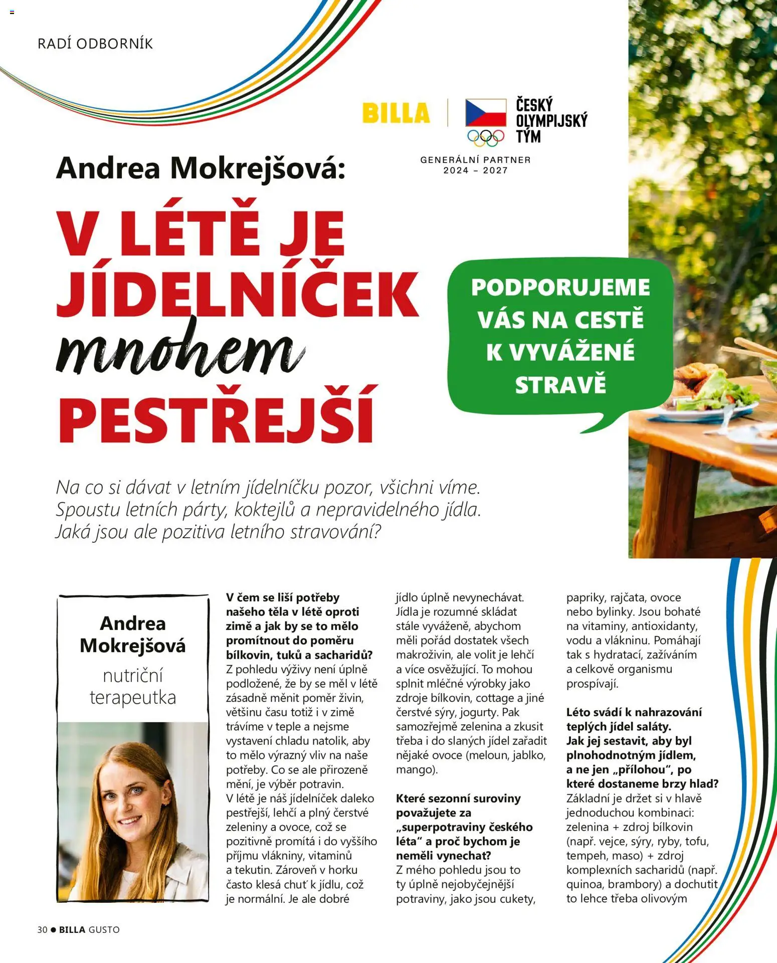 Billa leták - Gusto: Léto 2026 od 01.06.2026 | Strana: 30 | Produkty: Ovoce, Brambory, Zelenina, Maso