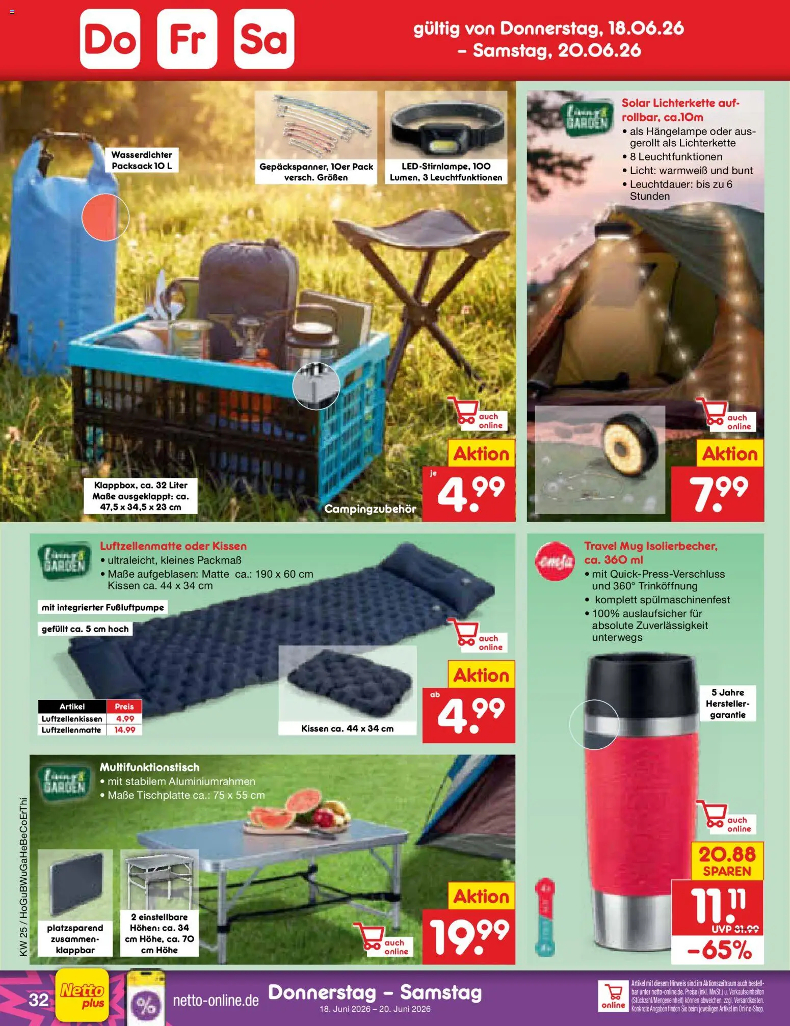 Netto Marken-Discount Prospekt – gültig ab 15.06.2026 | Seite: 44 | Produkte: Kissen