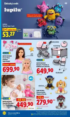 Náhled letáku Lidl aktuální leták od 26.10.2026 | Strana: 22 | Produkty: Figurky, Kočárek, Karty, Body