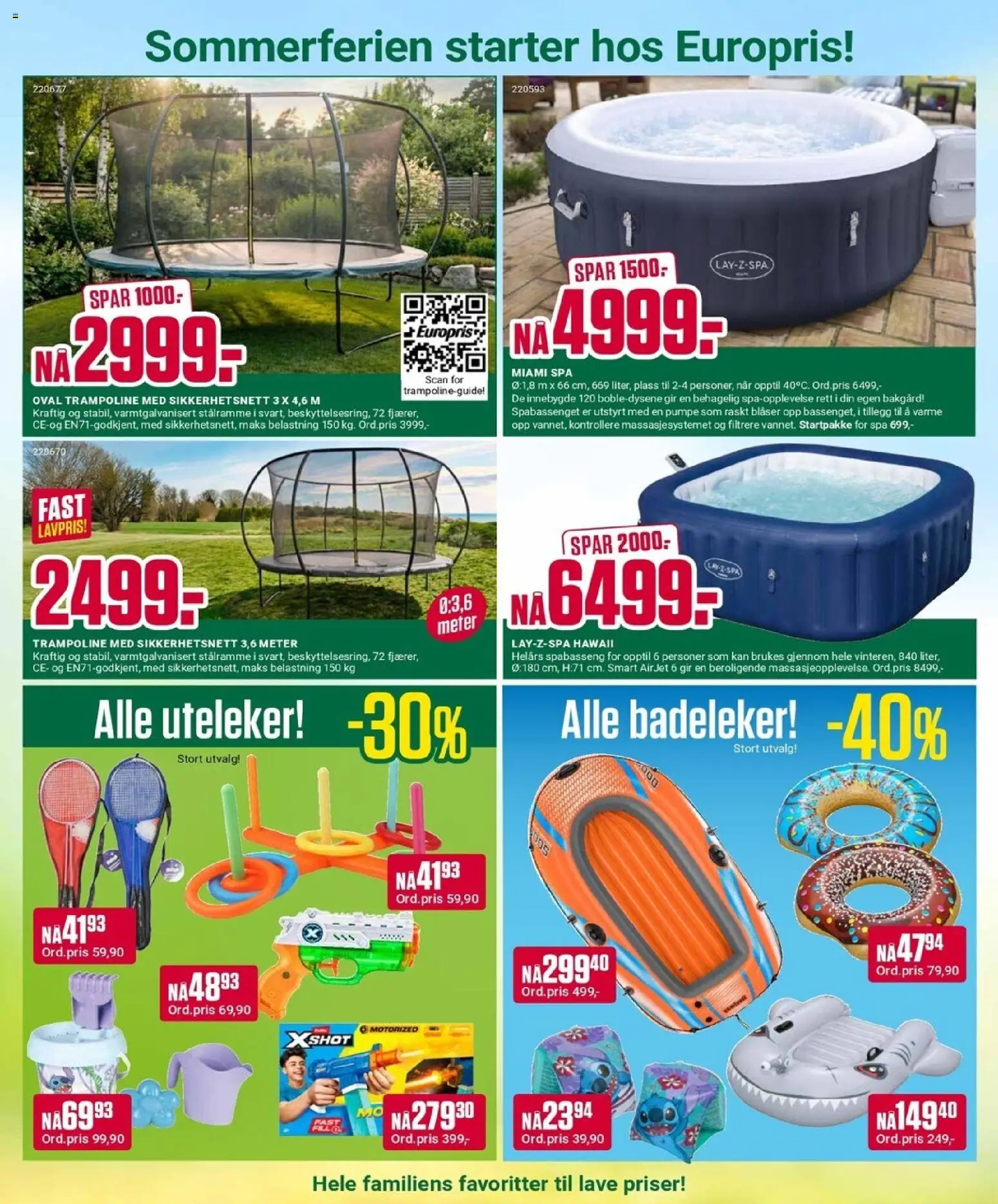 {H1} | Side: 9 | Produkter: Pumpe, Trampoline