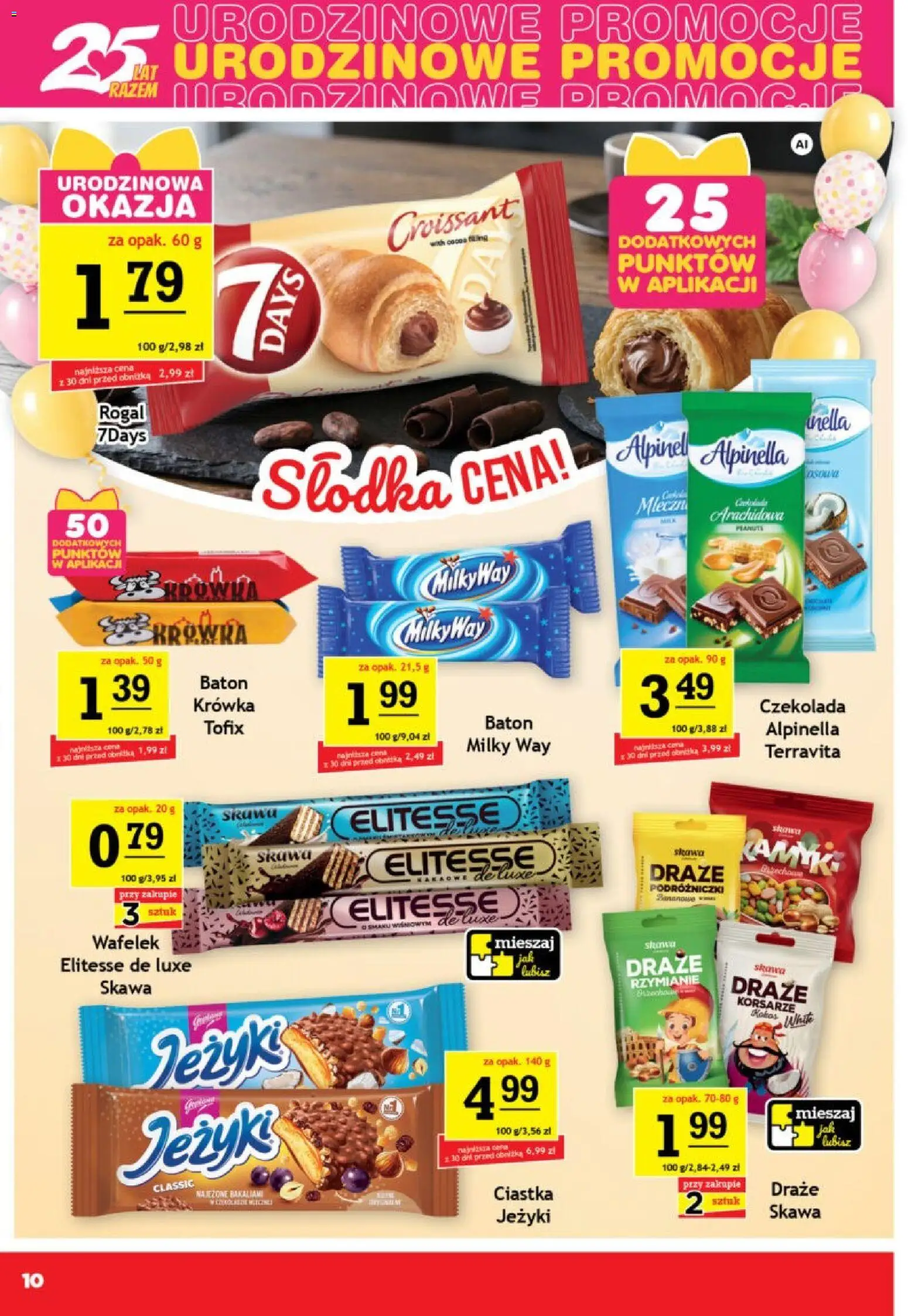 Gram Market gazetka od 02.09.2026 | Strona: 10 | Produkty: Croissant, 7days, Baton, Ciastka