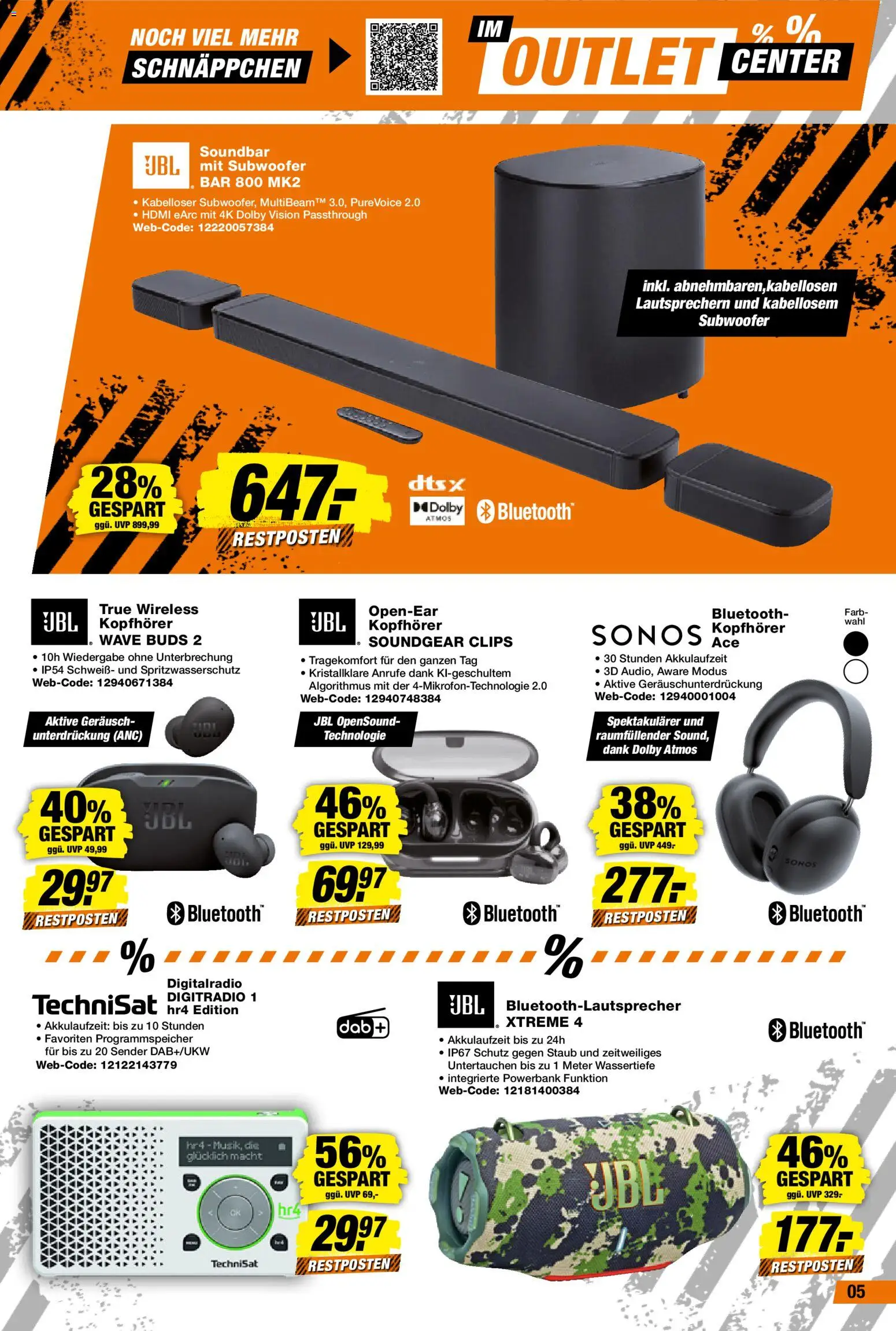Expert Prospekt – gültig ab 21.08.2026 | Seite: 5 | Produkte: Soundbar, Powerbank, Kopfhörer