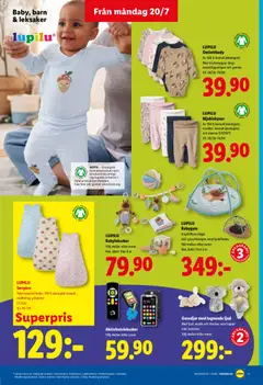 Lidl erbjudanden - Förhandsvisning av reklamblad från butik Lidl aktuell från 20/07/2026 | Sida: 16 | Produkter: Batterier, Te