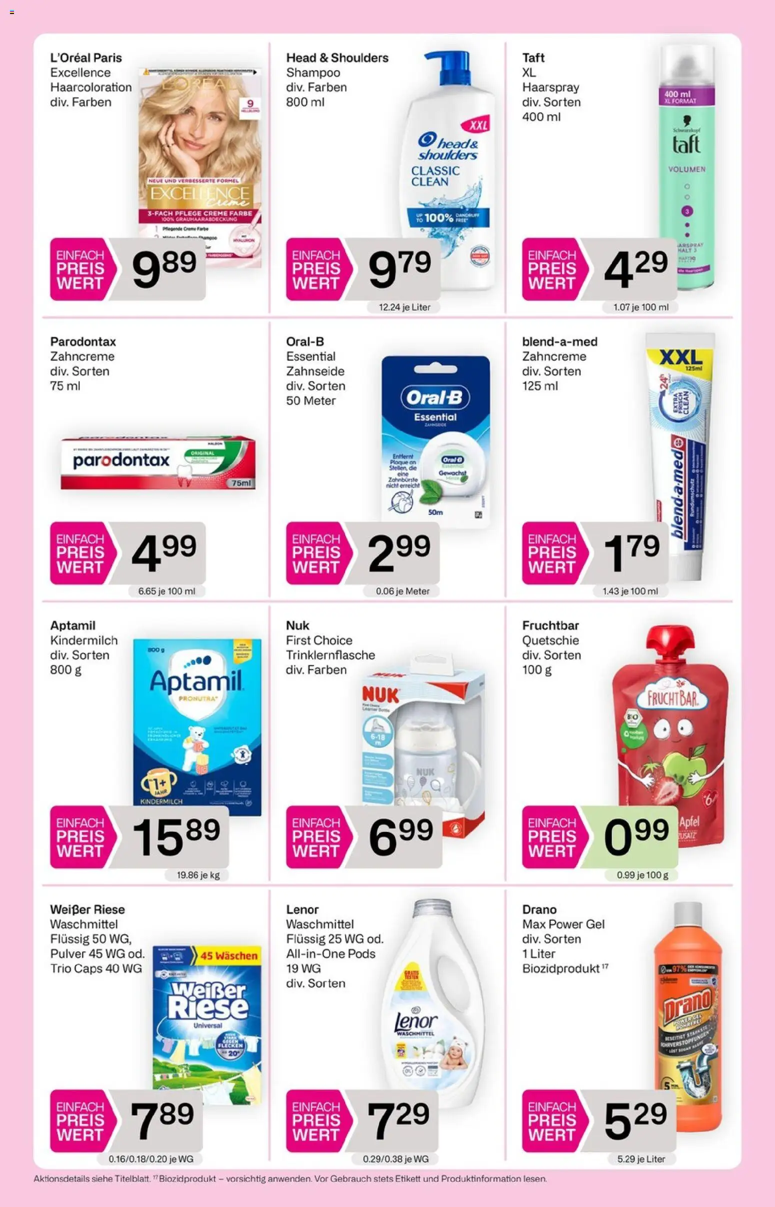 Bipa Flugblatt gültig ab 01.10.2026 | Seite: 12 | Produkte: Shampoo, Creme, Äpfel, Zahnbürste