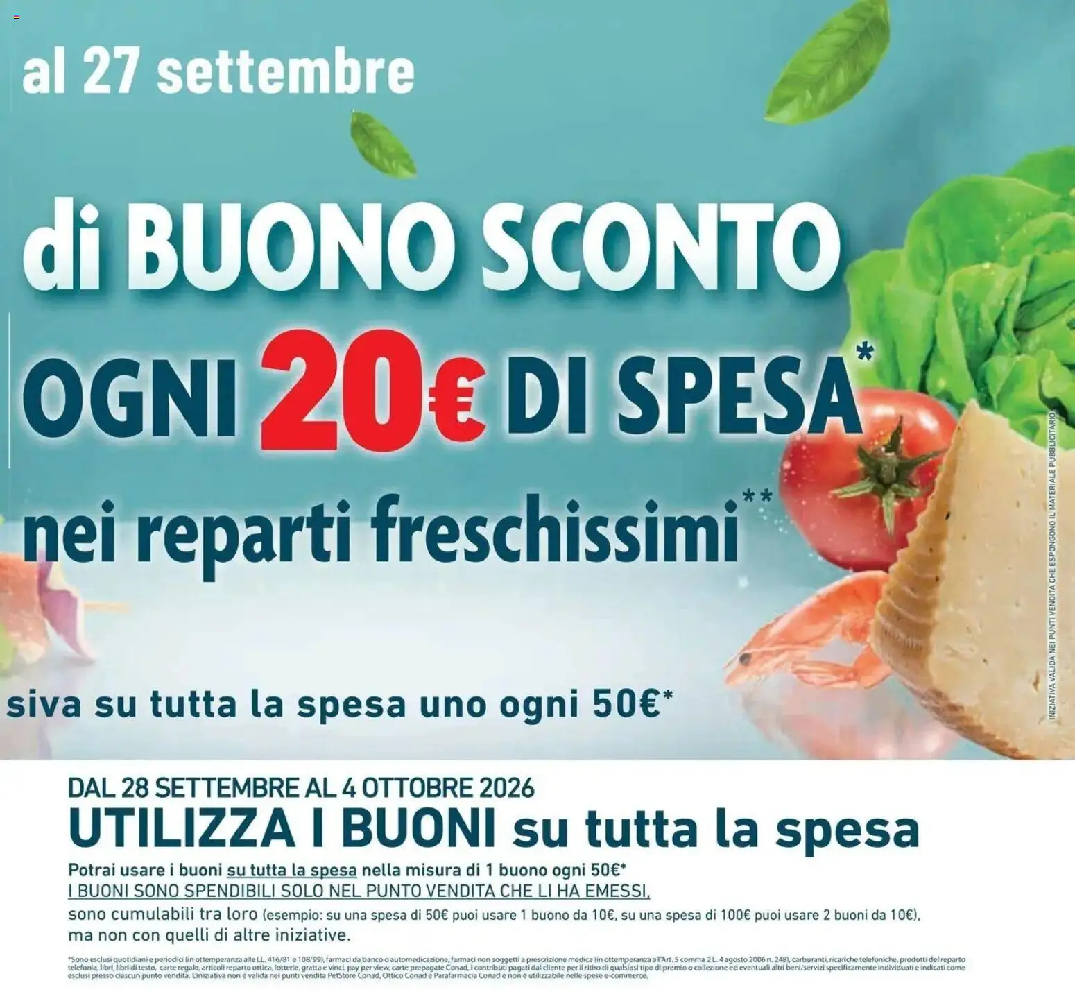 Volantino Conad dal 23/09/2026 > Anteprima | Pagina: 3 | Prodotti: Libri
