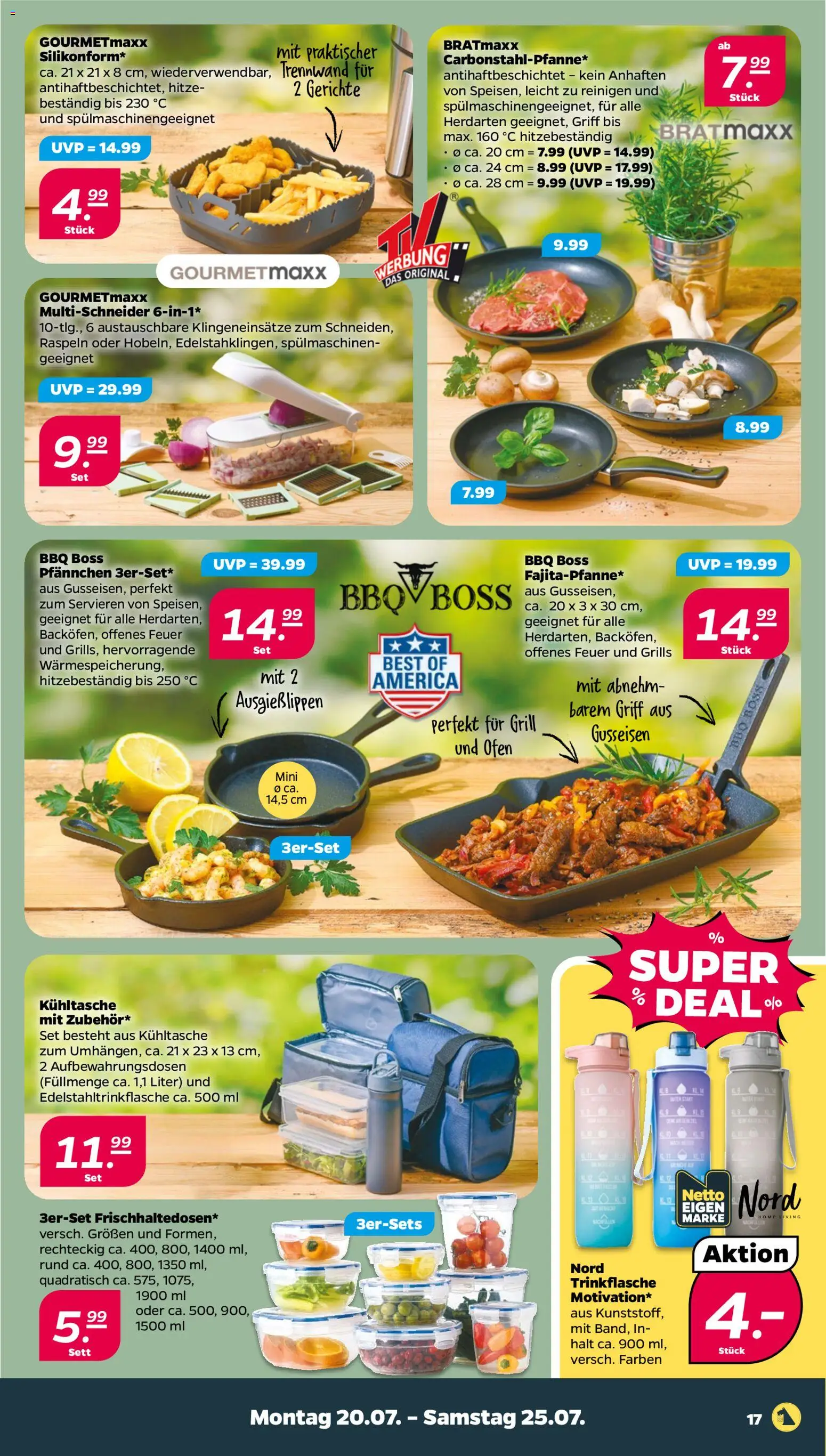 Netto Prospekt – gültig ab 20.07.2026 | Seite: 19 | Produkte: Ofen, Grill