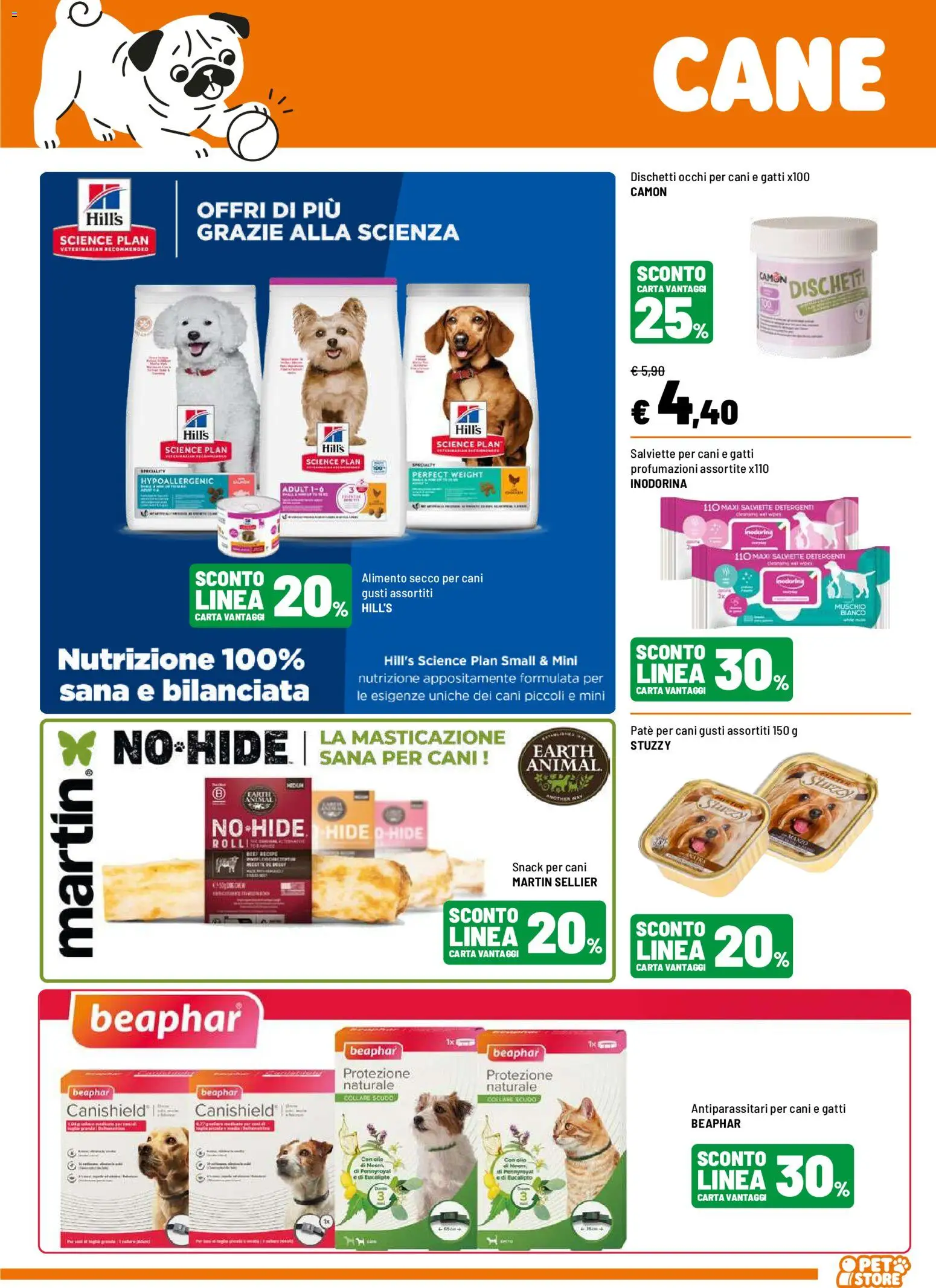 Volantino Iper del 01/10/2026 | Pagina: 3 | Prodotti: Paté, Manzo, Olio, Paté per cani