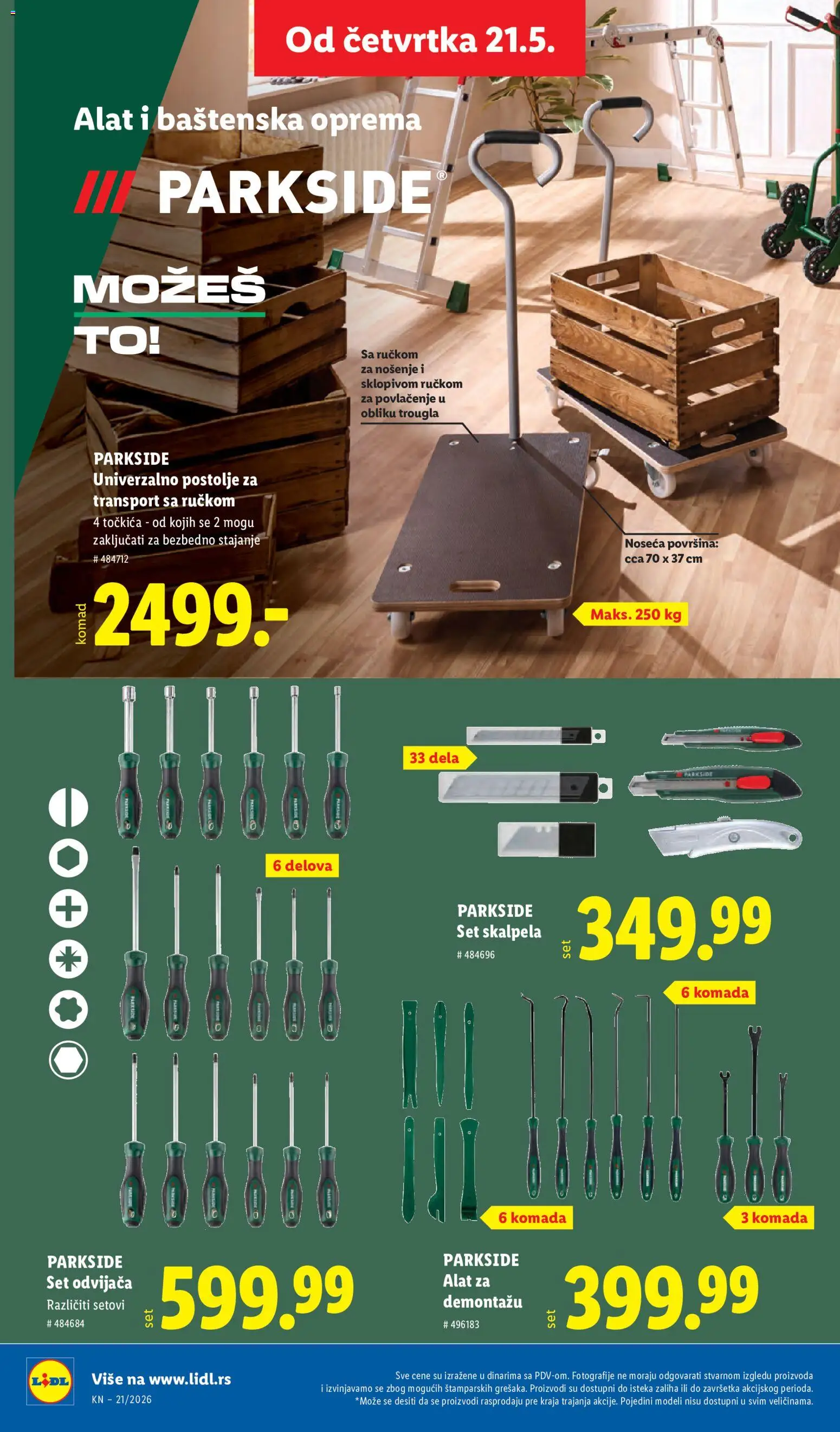 Lidl katalog - važi od 21.05.2026 | Strana: 76 | Proizvode: Parkside