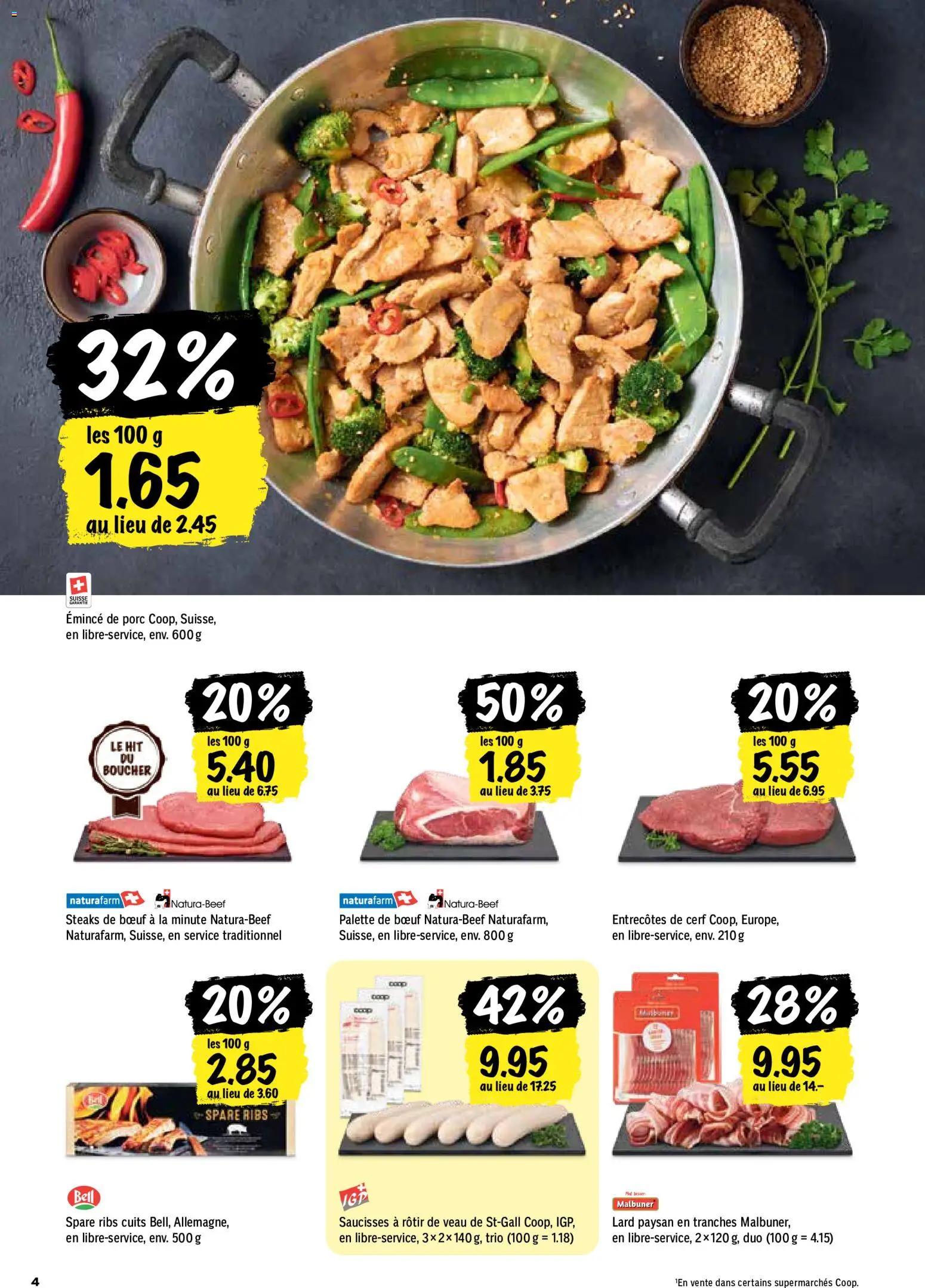 Coop aktionen FR – gültig ab 29.10.2026 | Seite: 4