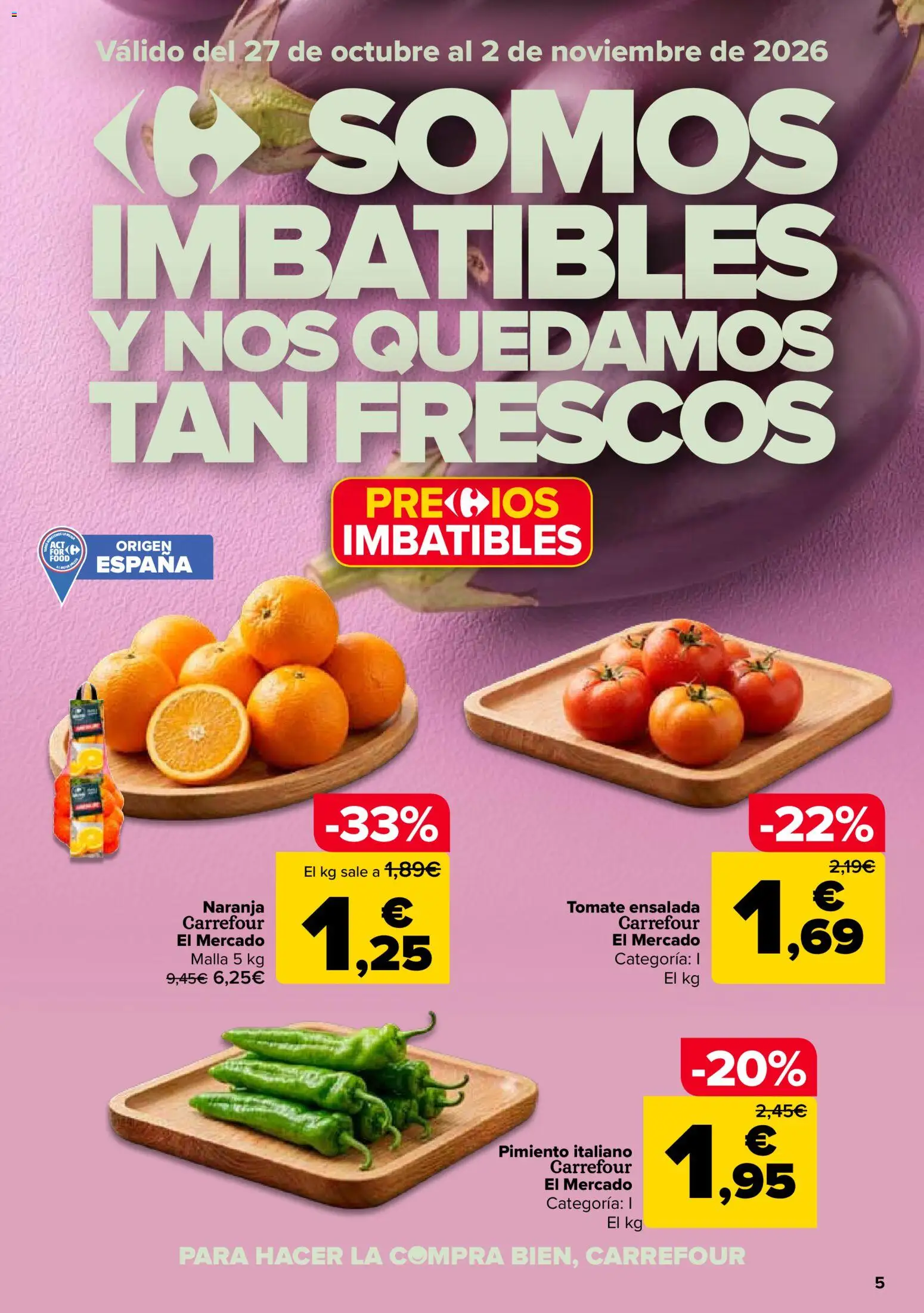 Carrefour folleto │ válido desde el 27/10/2026 | Página: 5