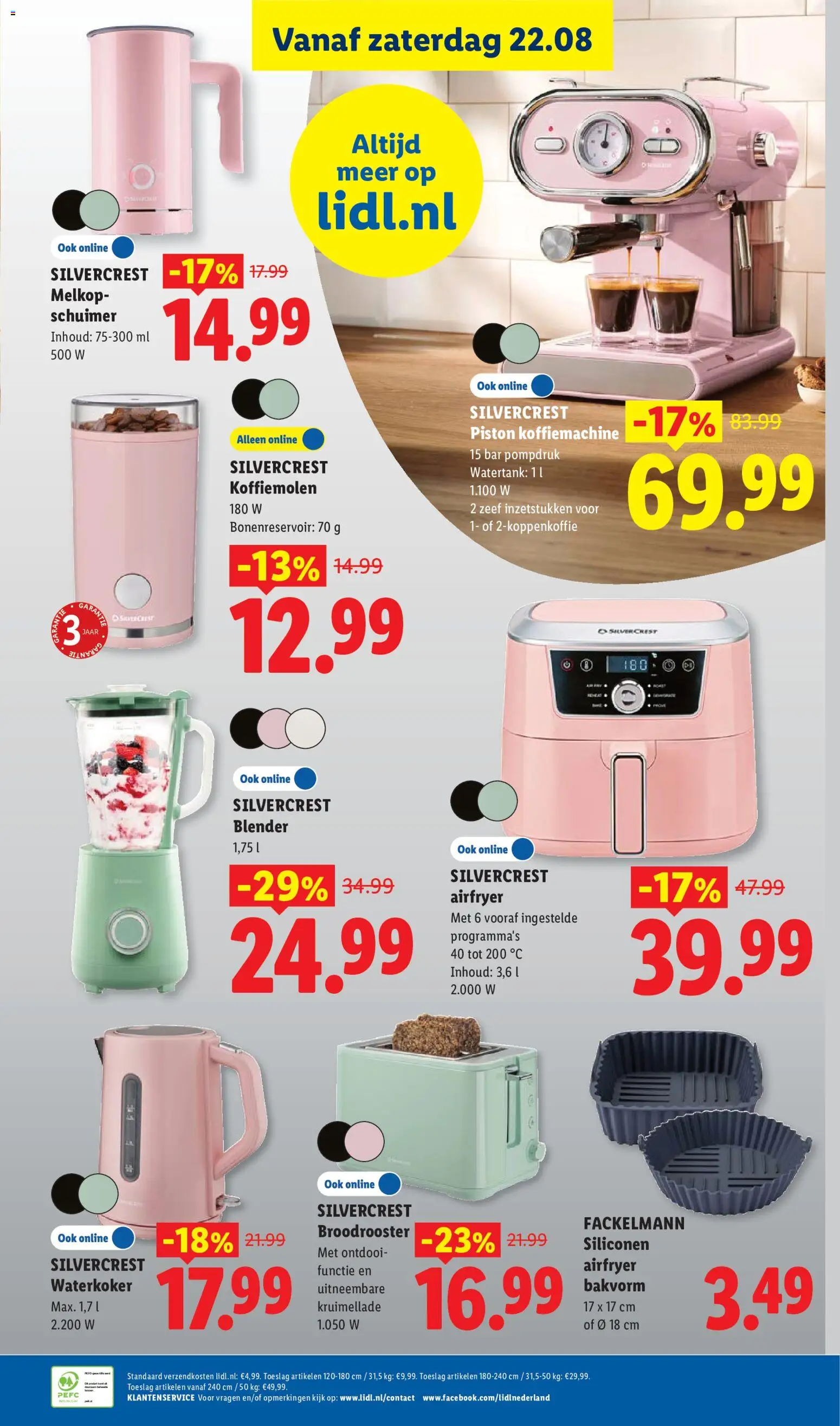 {H1} | Pagina: 39 | Producten: Broodrooster, Koffiemachine, Waterkoker, Blender