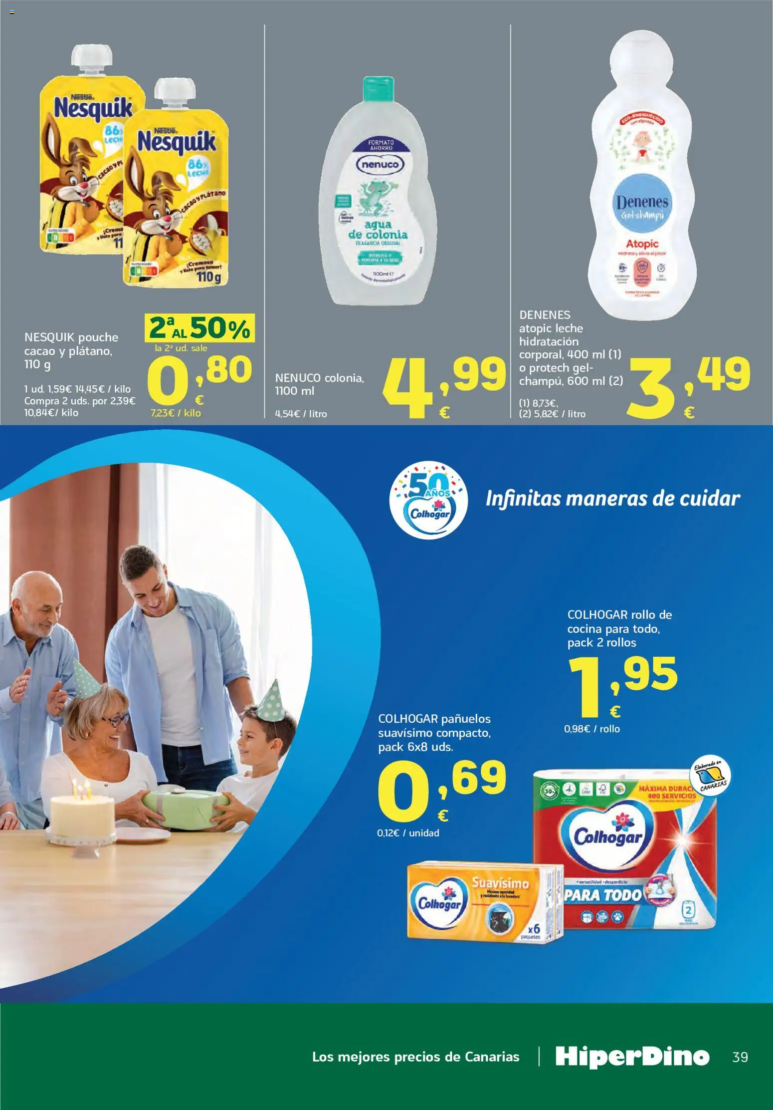 HiperDino folleto │ válido desde el 25/08/2026 | Página: 39 | Productos: Fragancia, Leche, Cocina, Cacao