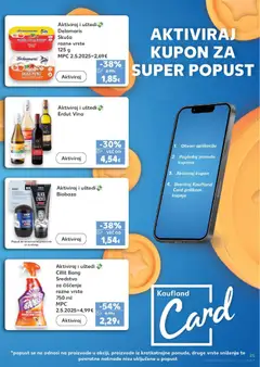 Kaufland HR akciós újság - amely érvényes a következő dátumtól: 2026.08.26. | Oldal: 25 | Termékek: Cillit Bang