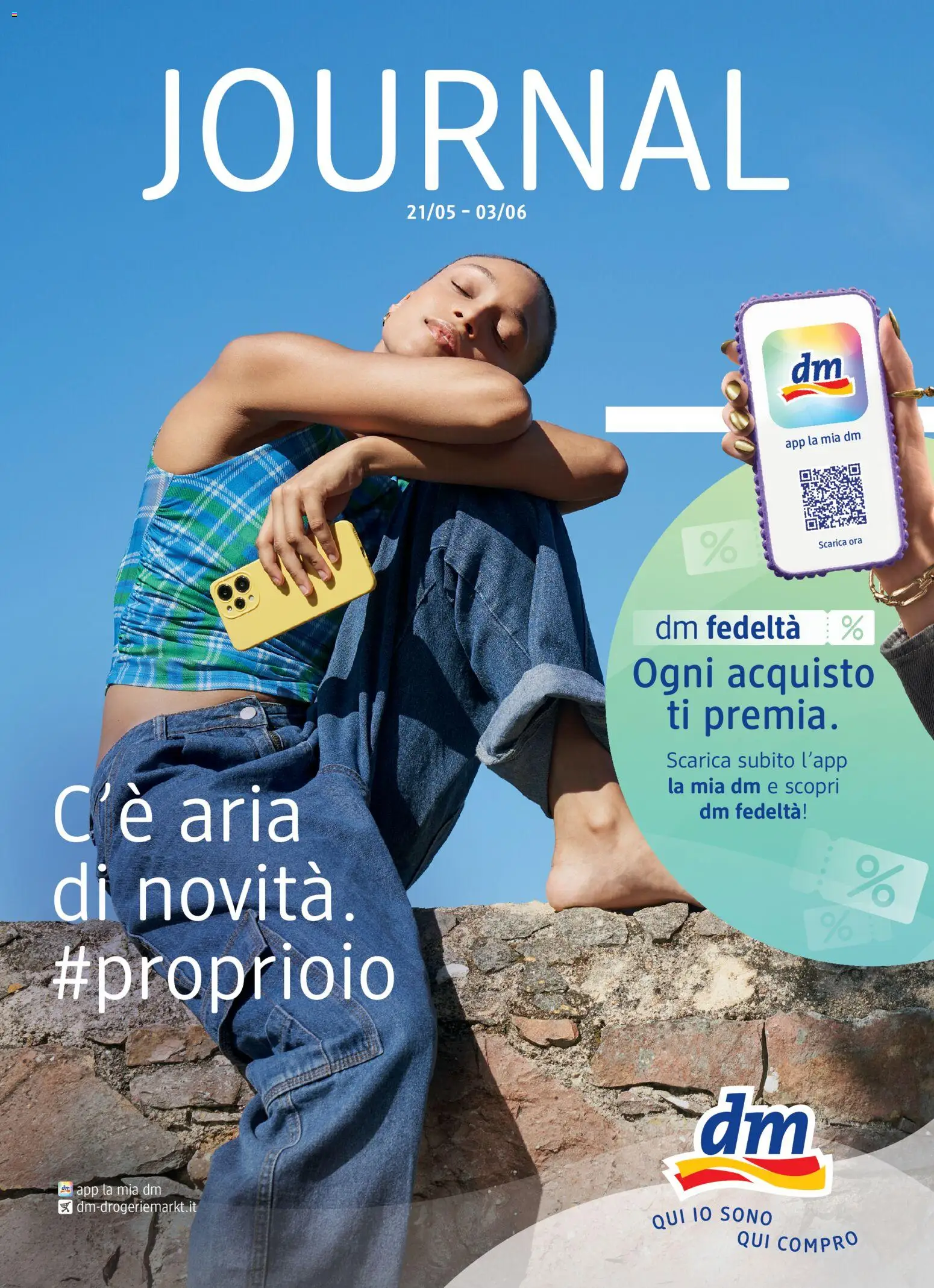Volantino dm drogerie markt del 21.05.2026 | Pagina: 1