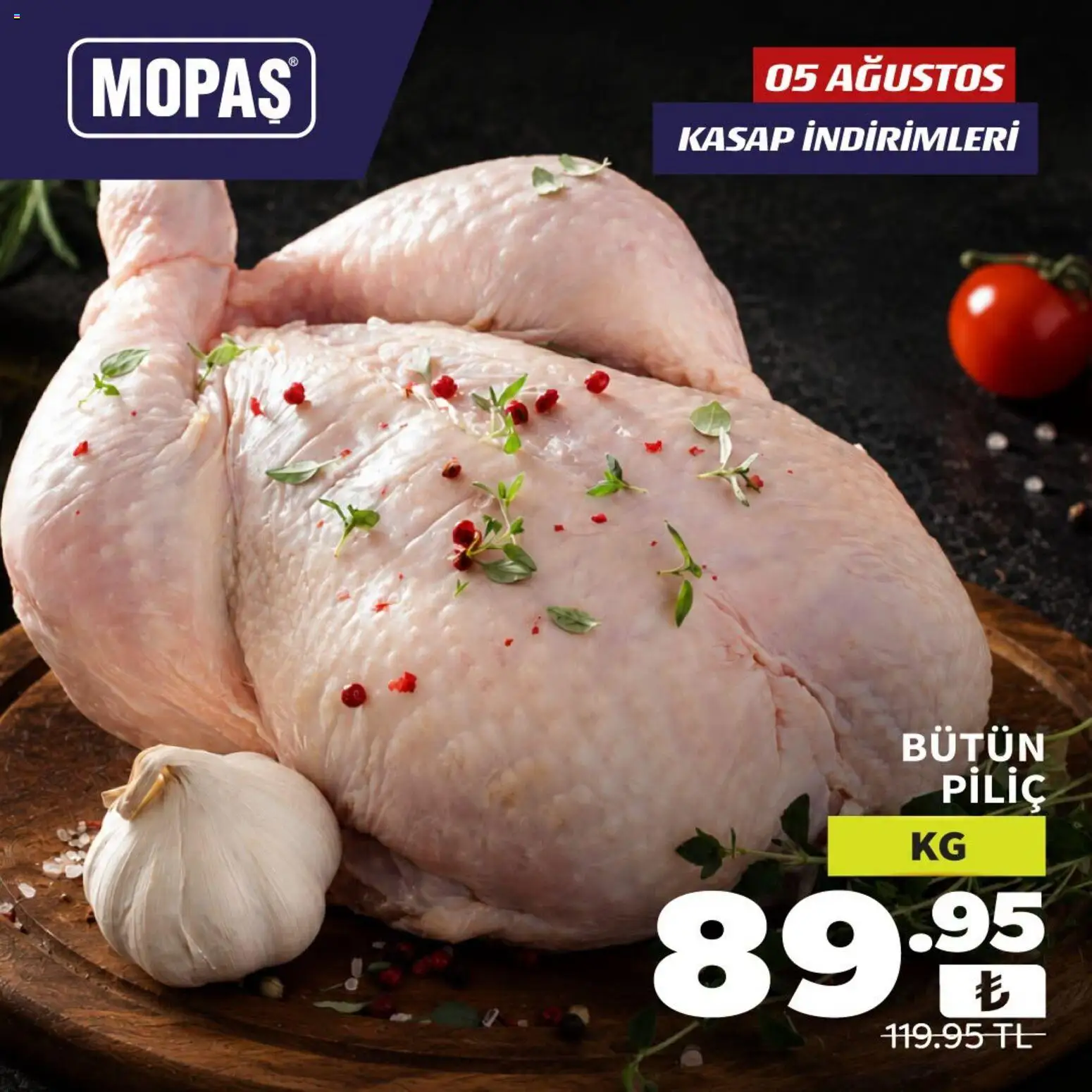 Mopaş Katalog - 05 Ağustos 2026 tarihinden itibaren geçerlidir | Sayfa: 3 | Ürünler: Piliç