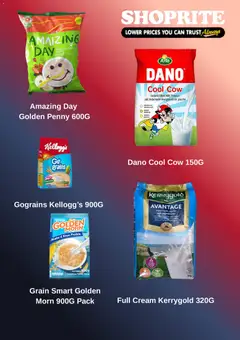 Offer preview "Shoprite Catalogue" | Page: 4 | Products: Cream, Weight, Milk, Daska za rezanje
