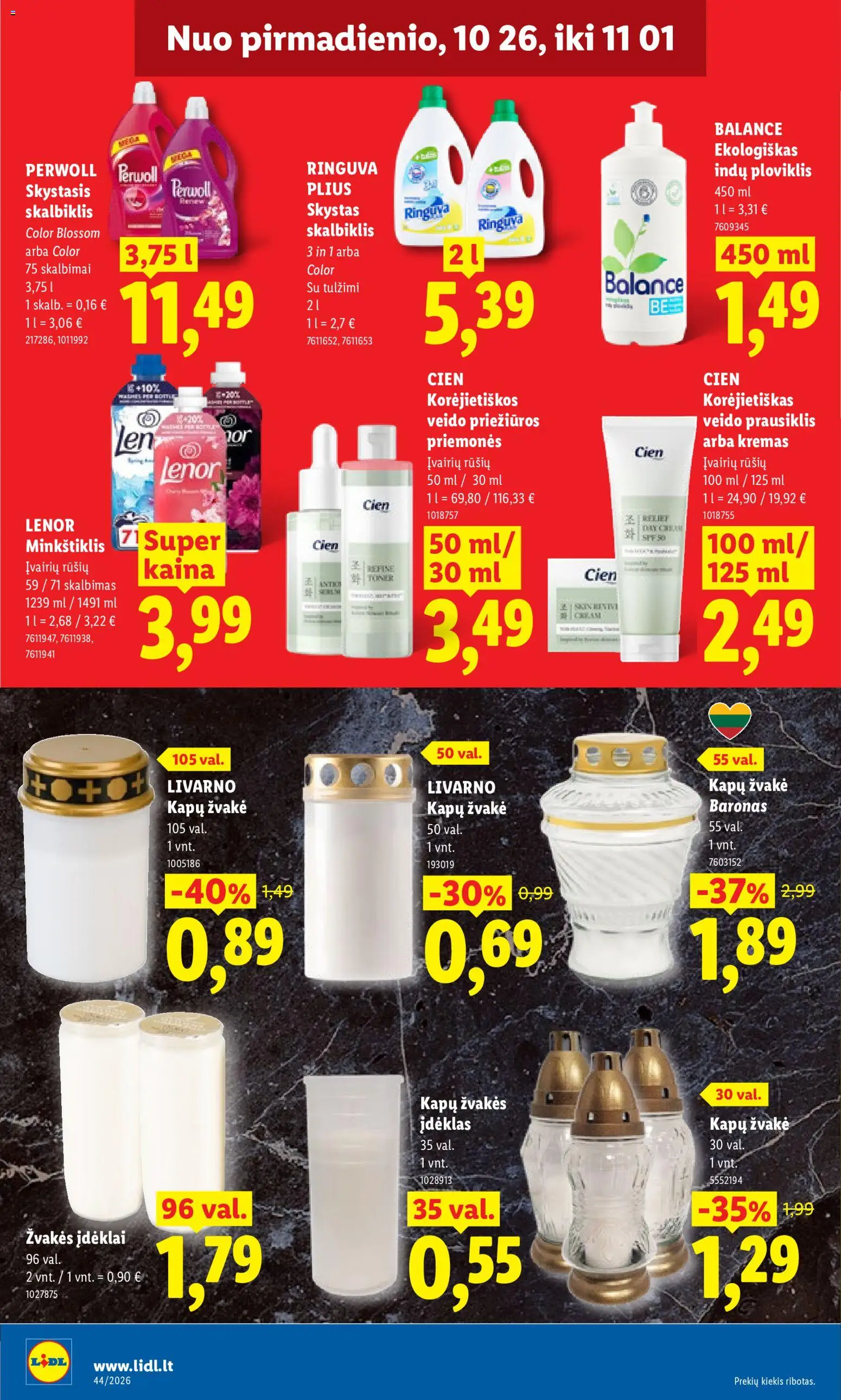 LIDL akcijos nuo 2026.10.26 | Puslapis: 18