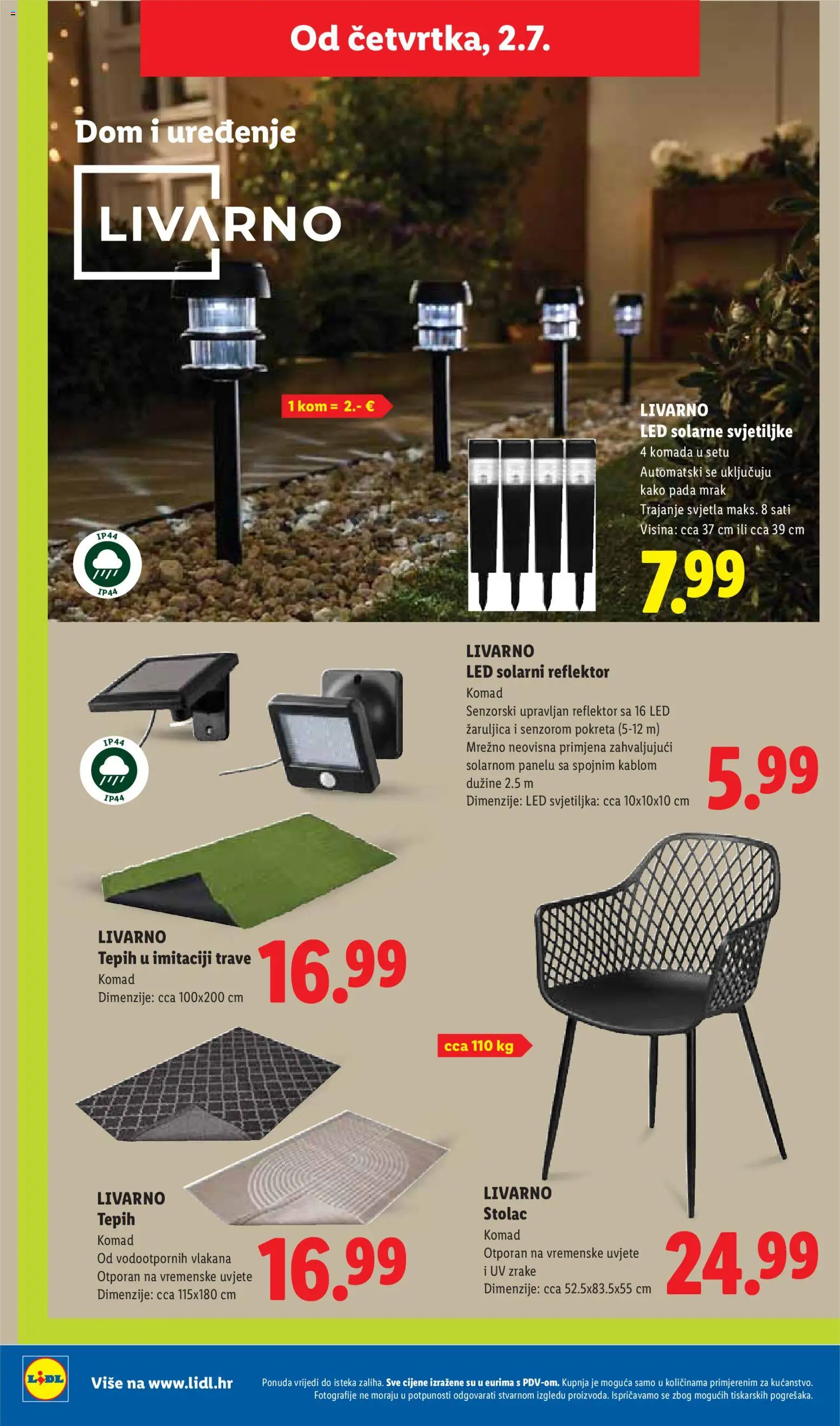 Lidl katalog | vrijedi od 29.06.2026 | Stranica: 44