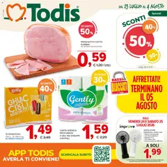 Anteprima del volantino Todis volantino Sicilia valido a partire dal 23/07/2026