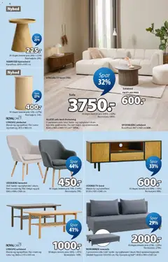 JYSK - Tilbudsavis gyldig fra 11/09/2026 | Side: 6 | Produkter: Sofa, Lænestol, TV, Søm