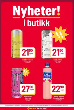 Forhåndsvisning av Coop Extra kundeavis gyldig fra 27.04.2026 | Side: 14 | Produkter: Bronzing pearls, Bringebær, Sukker, Lime