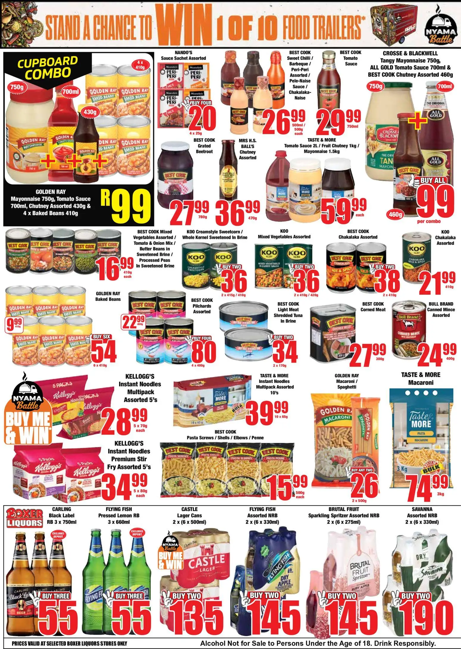 New Boxer catalogue – valid from 11.05.2026 | Page: 6 | Products: Corned meat, Vegetables, Fruit, Lemon