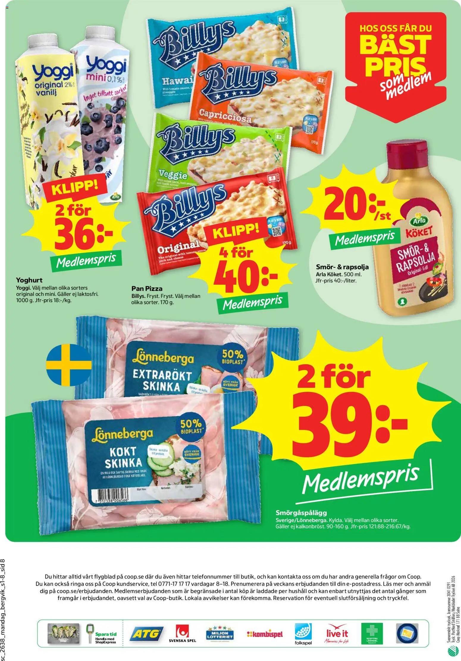 Stora Coop reklamblad aktuell från 14/09/2026 | Sida: 8