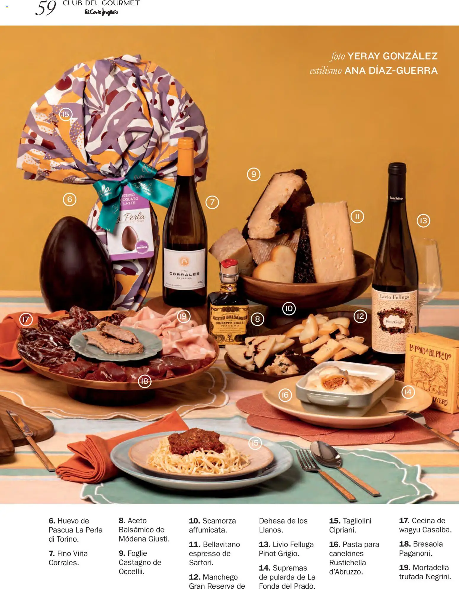 El Corte Inglés ofertas │ válido desde el 01.04.2026 | Página: 59 | Productos: Pasta, Canelones