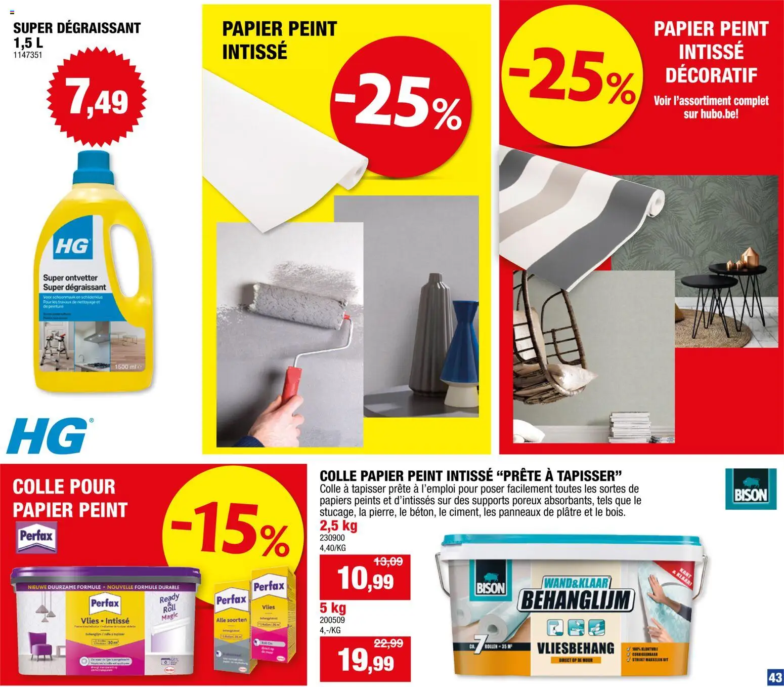 {H1} | Pagina: 43 | Producten: La, Papier