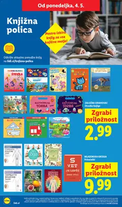 Lidl katalog akcije – veljaven od 29.04.2026 | Stran: 62 | Izdelki: Torba, Polica, Knjiga