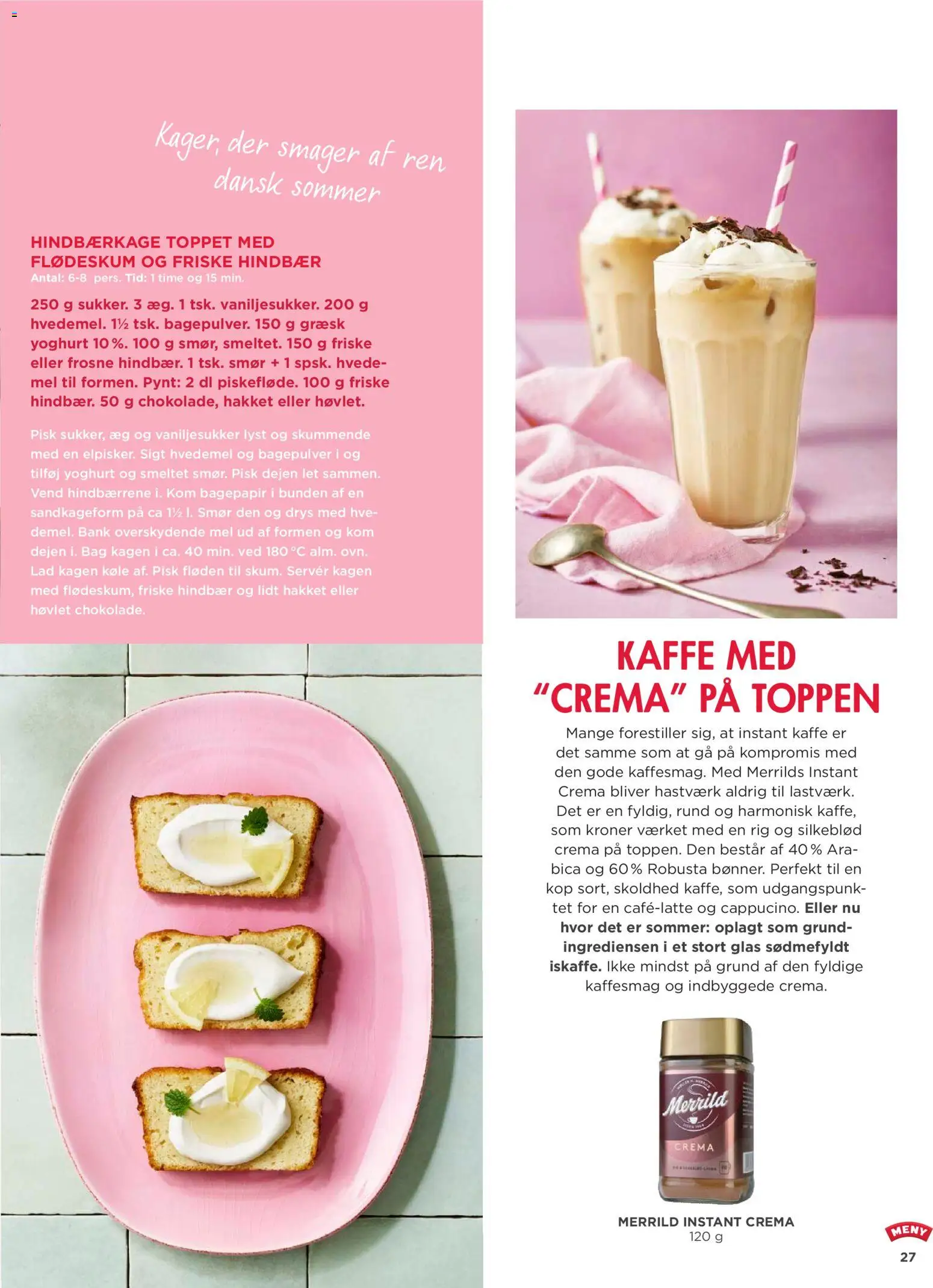 Meny tilbudsavis – gyldig fra 04.06.2026 | Side: 27 | Produkter: Æg, Kaffe, Hvedemel, Bagepulver